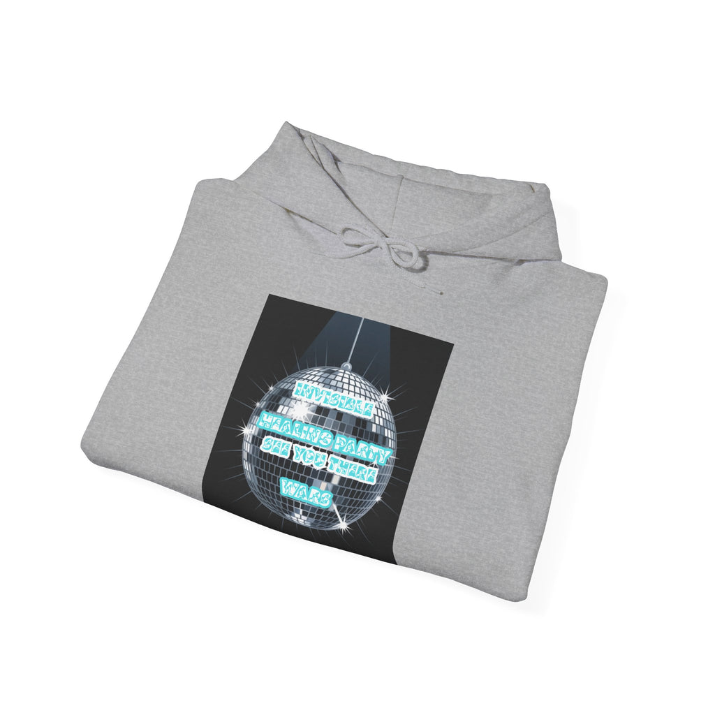 Men Hoodie — Healing Party , See You There