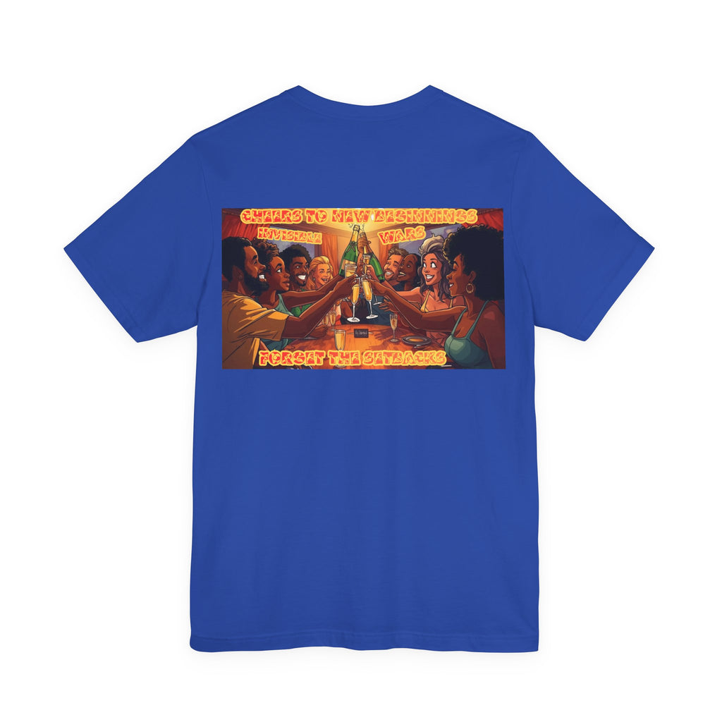 Women T-shirt - Cheers To New Beginnings
