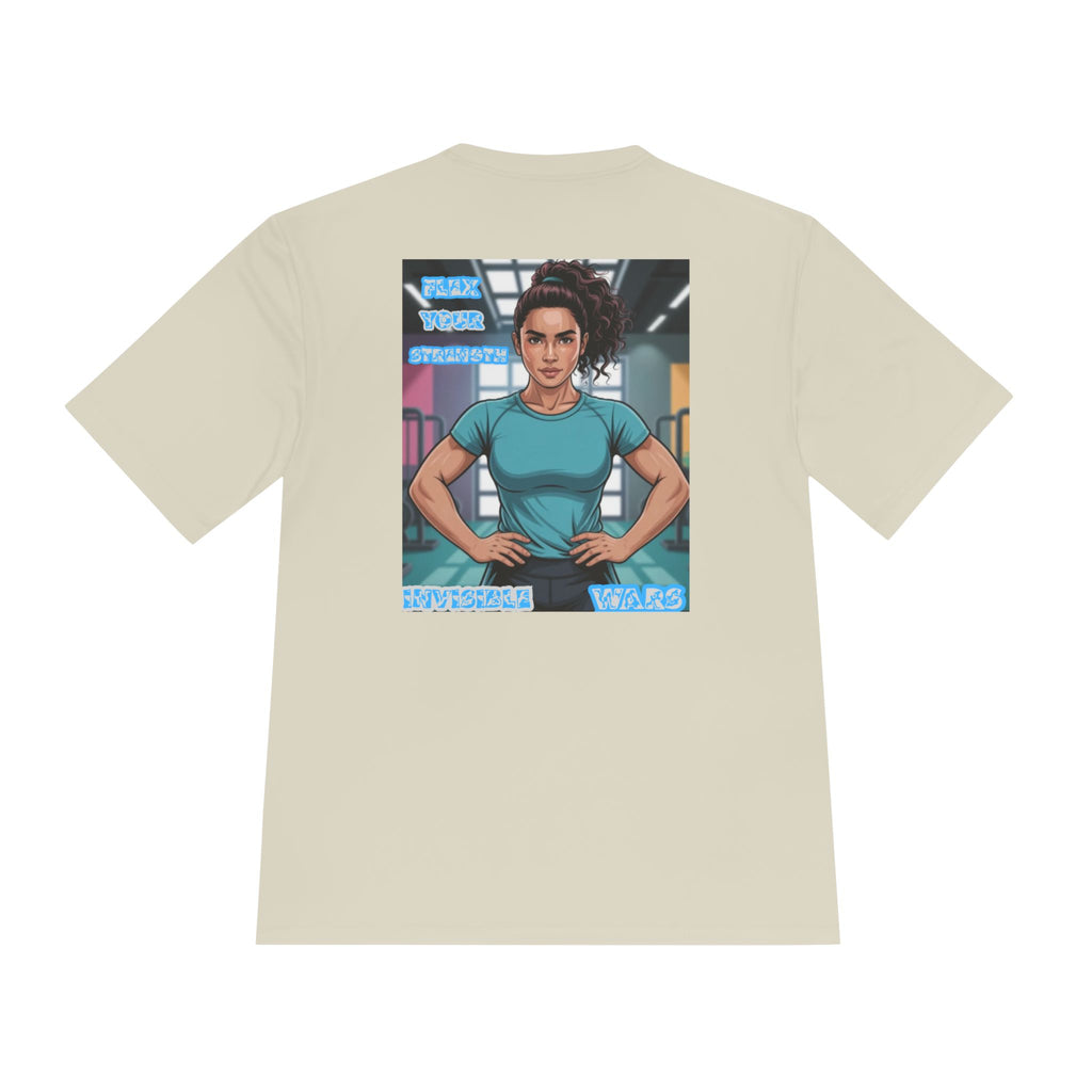 Women Fitness Graphic Shirt — Flex Your Strength