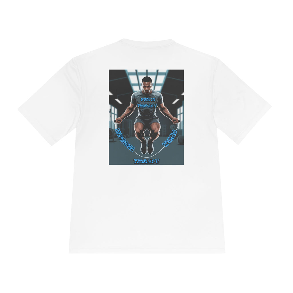 Men Fitness Graphic Shirt —Gym is therapy