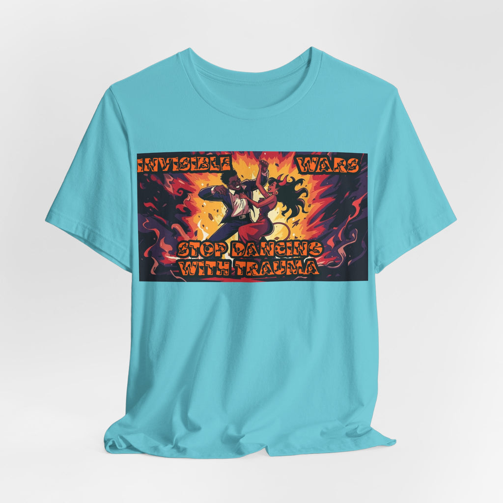 Men T-Shirt— Stop Dancing with Truama