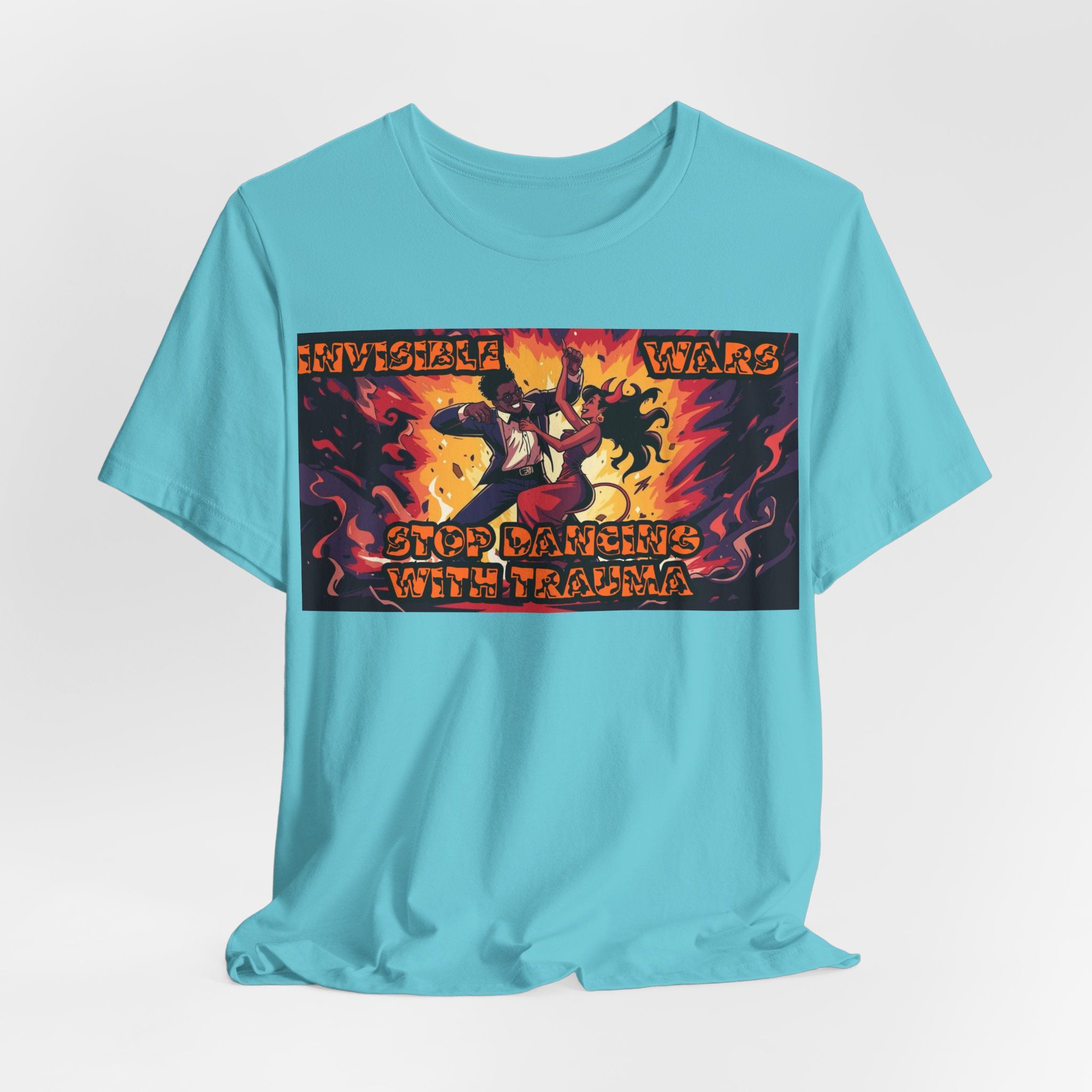 Men T-Shirt— Stop Dancing with Truama