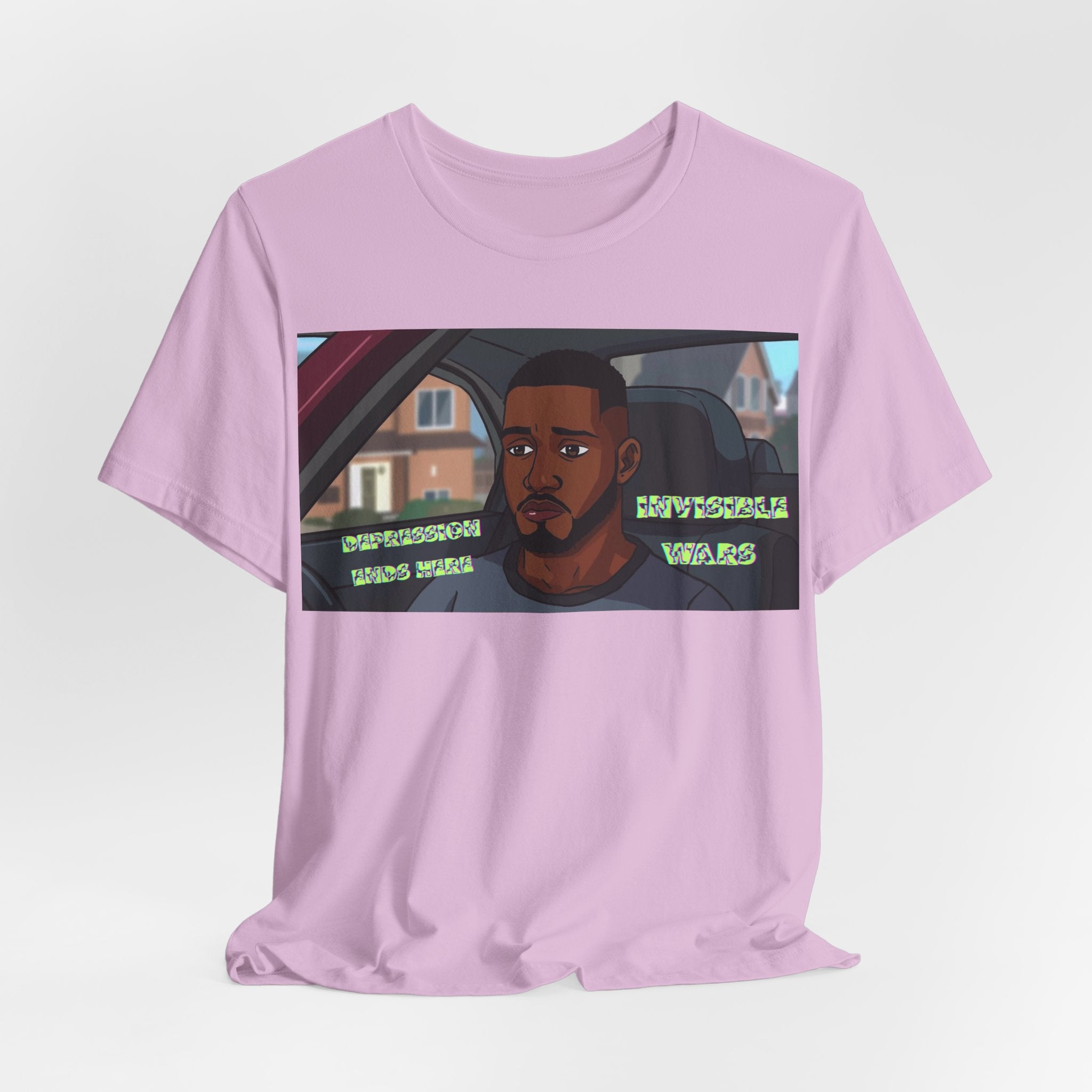 Men  T-Shirt — Depression Ends Here