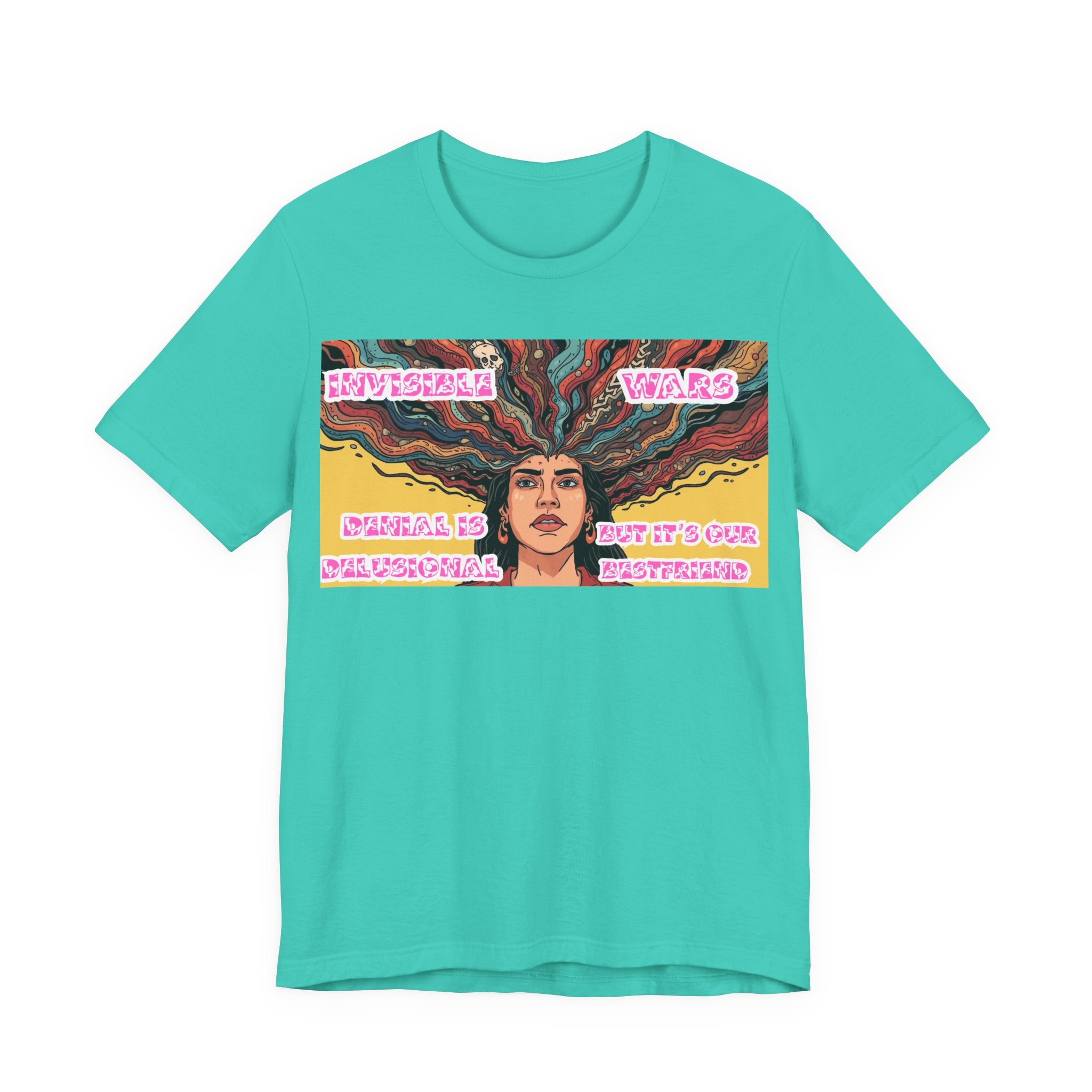 Women T-Shirt — Denial Is Delusional