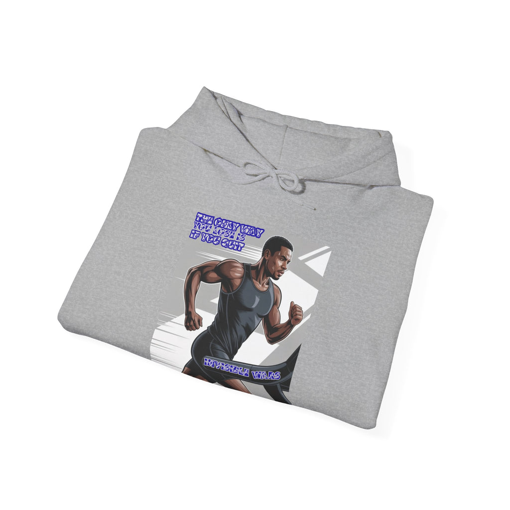 Men Hoodie — The only way you lose