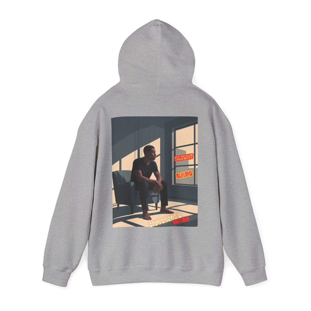 Men Hoodie - Slient Rage