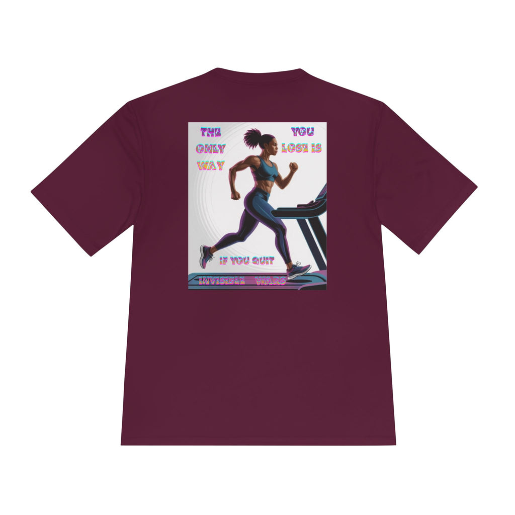 Women Fitness Graphic Shirt — The Only Way You Lose