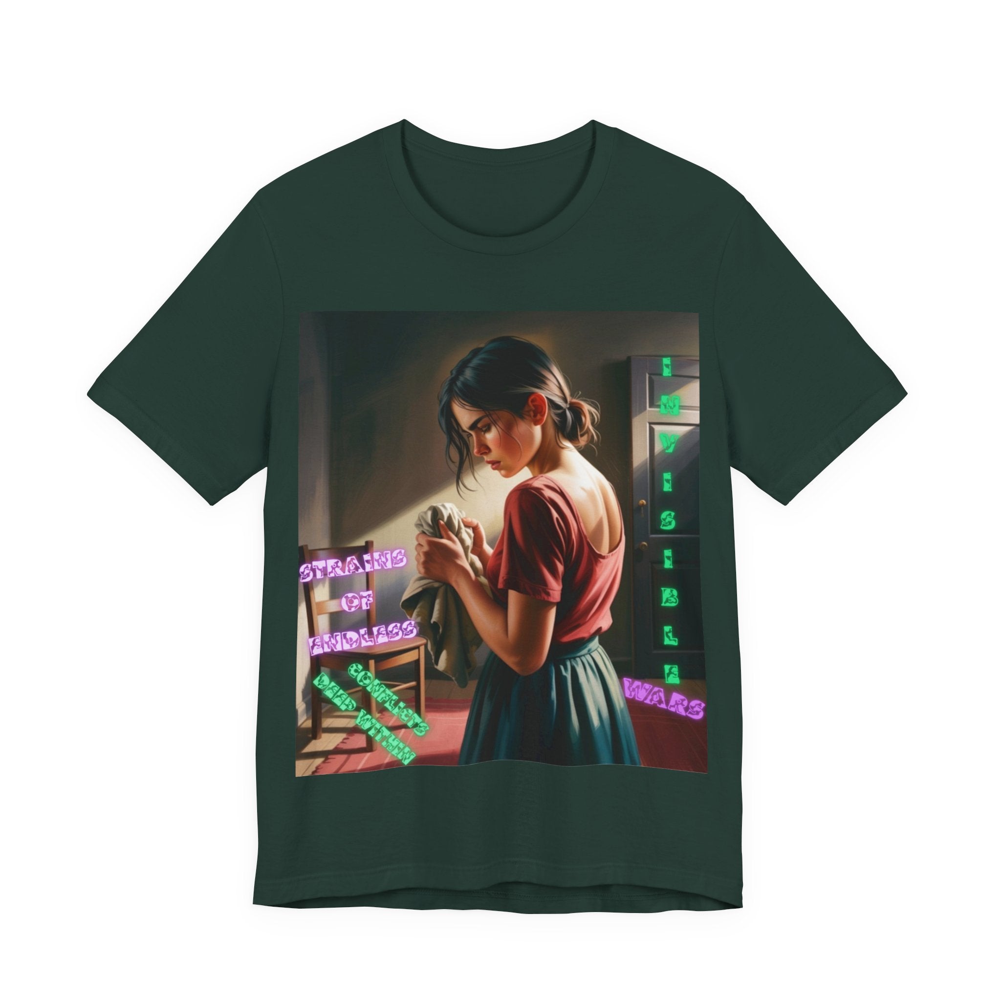 Women T-Shirt -  Strains of conflict Invisible Wars