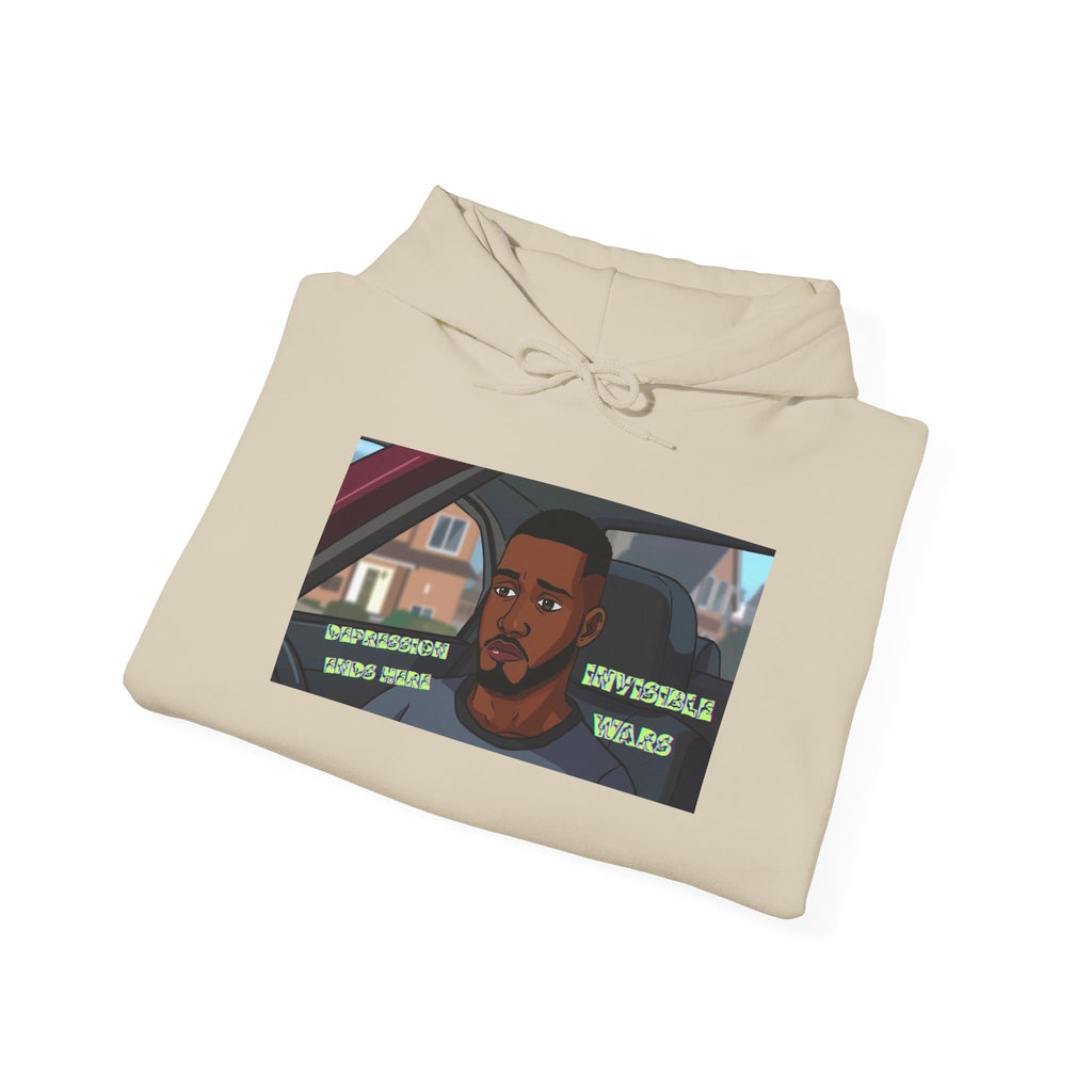 Men  Hoodie — Depression Ends Here