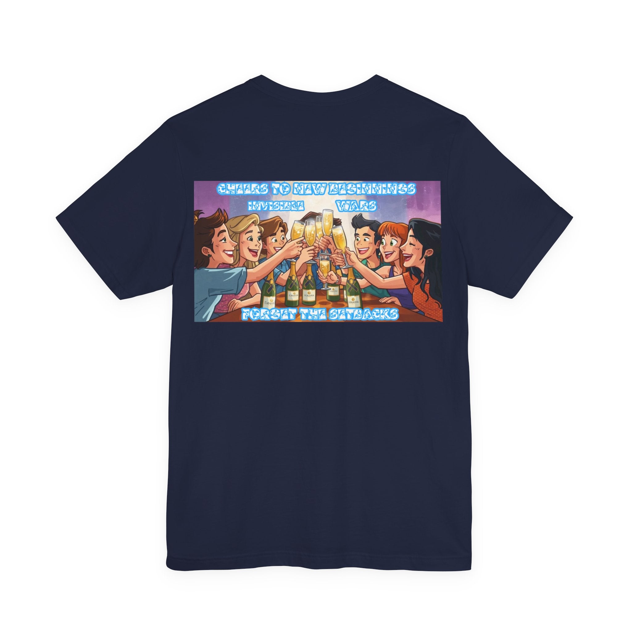 Women T-shirt - Cheers To New Beginnings