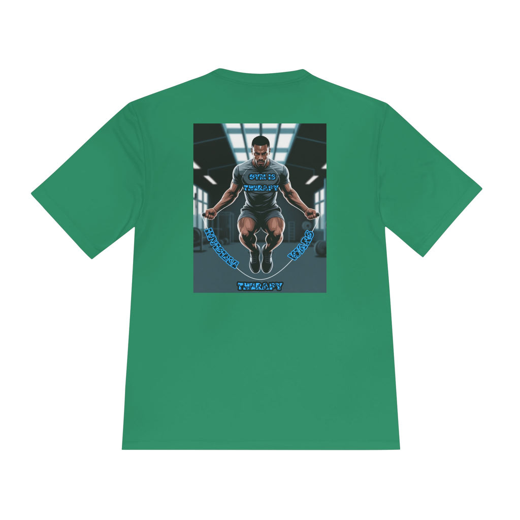 Men Fitness Graphic Shirt —Gym is therapy