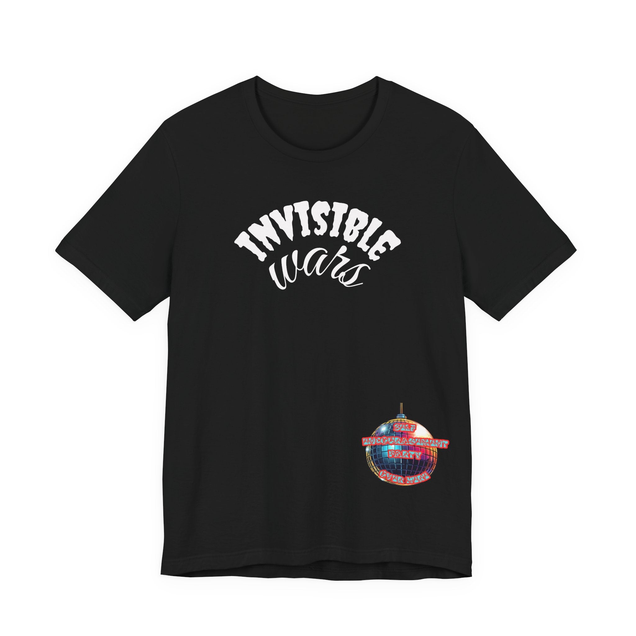 Women Invisible Wars T-Shirt — Encouragement Party Disco Ball