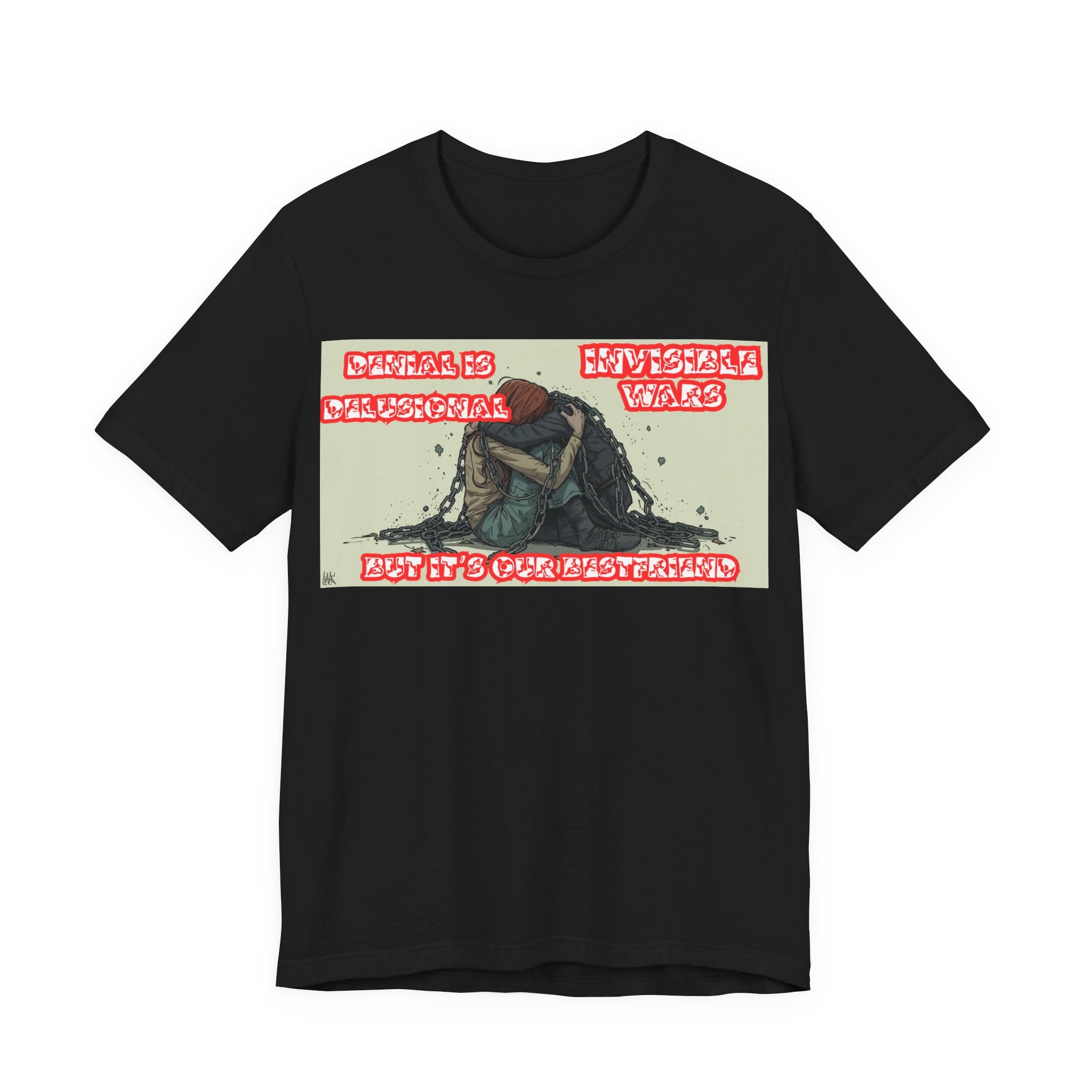 Women T-Shirt — 'Denial Is Delusional