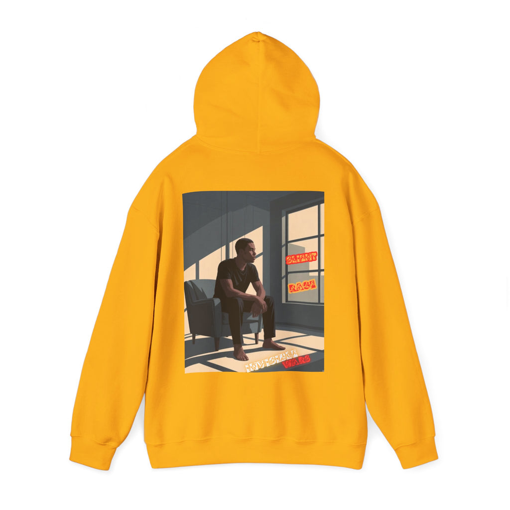 Men Hoodie - Slient Rage