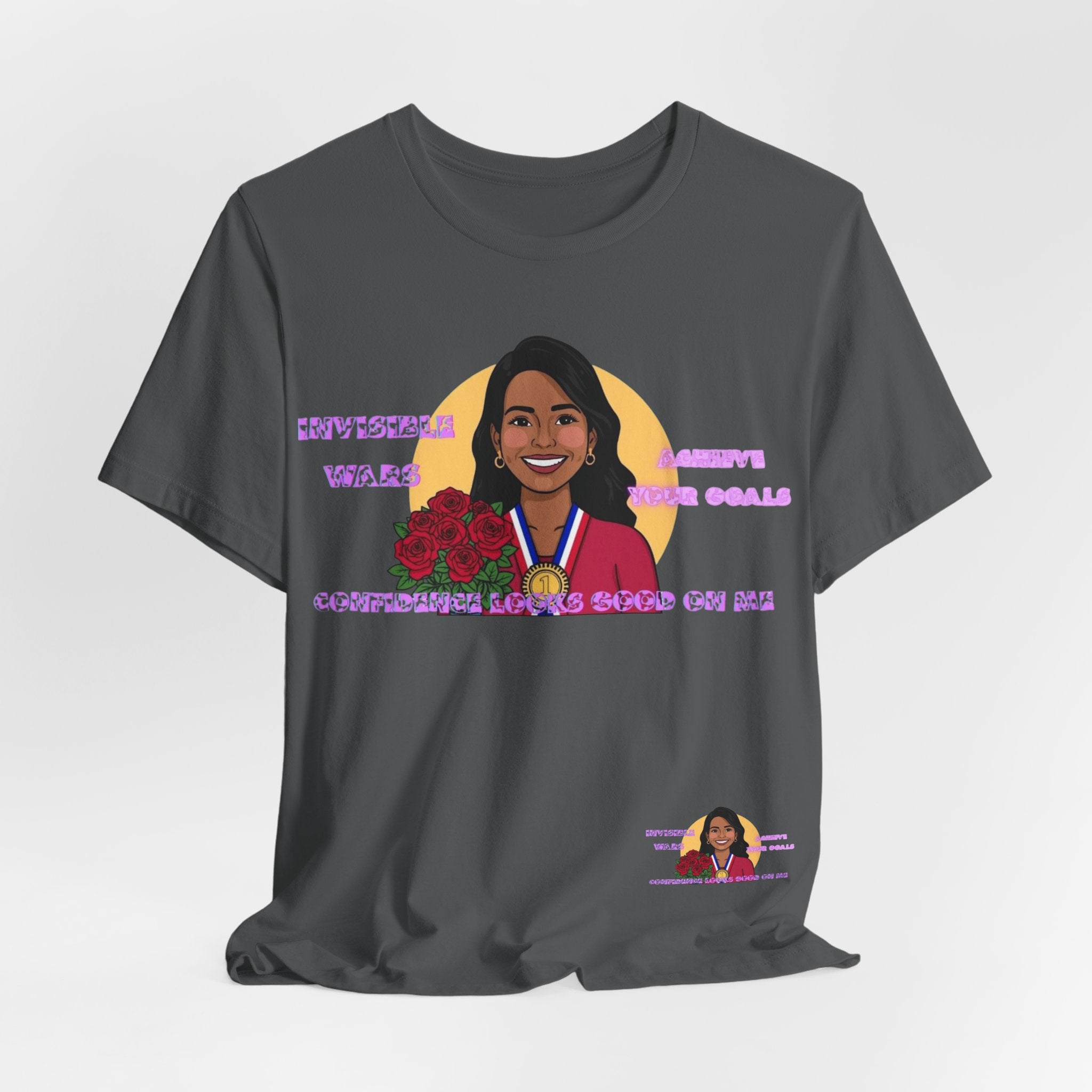 Women T-Shirt — Confidence looks good on me