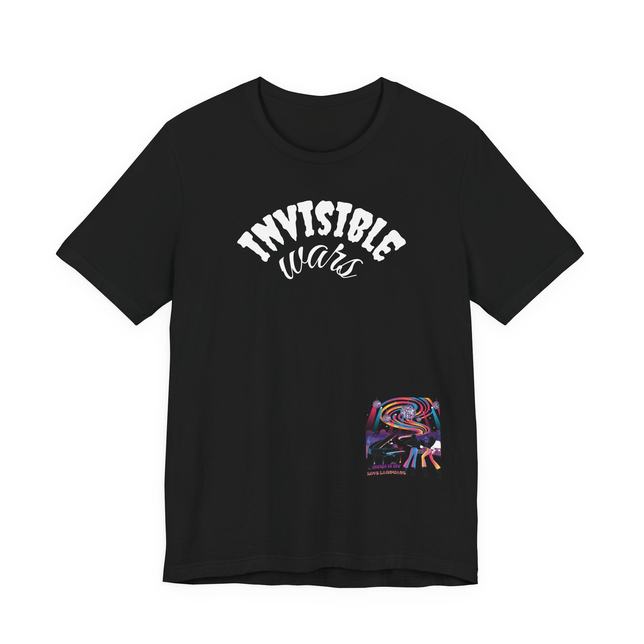 Women Invisible Wars T-shirt - Music is my Love Language