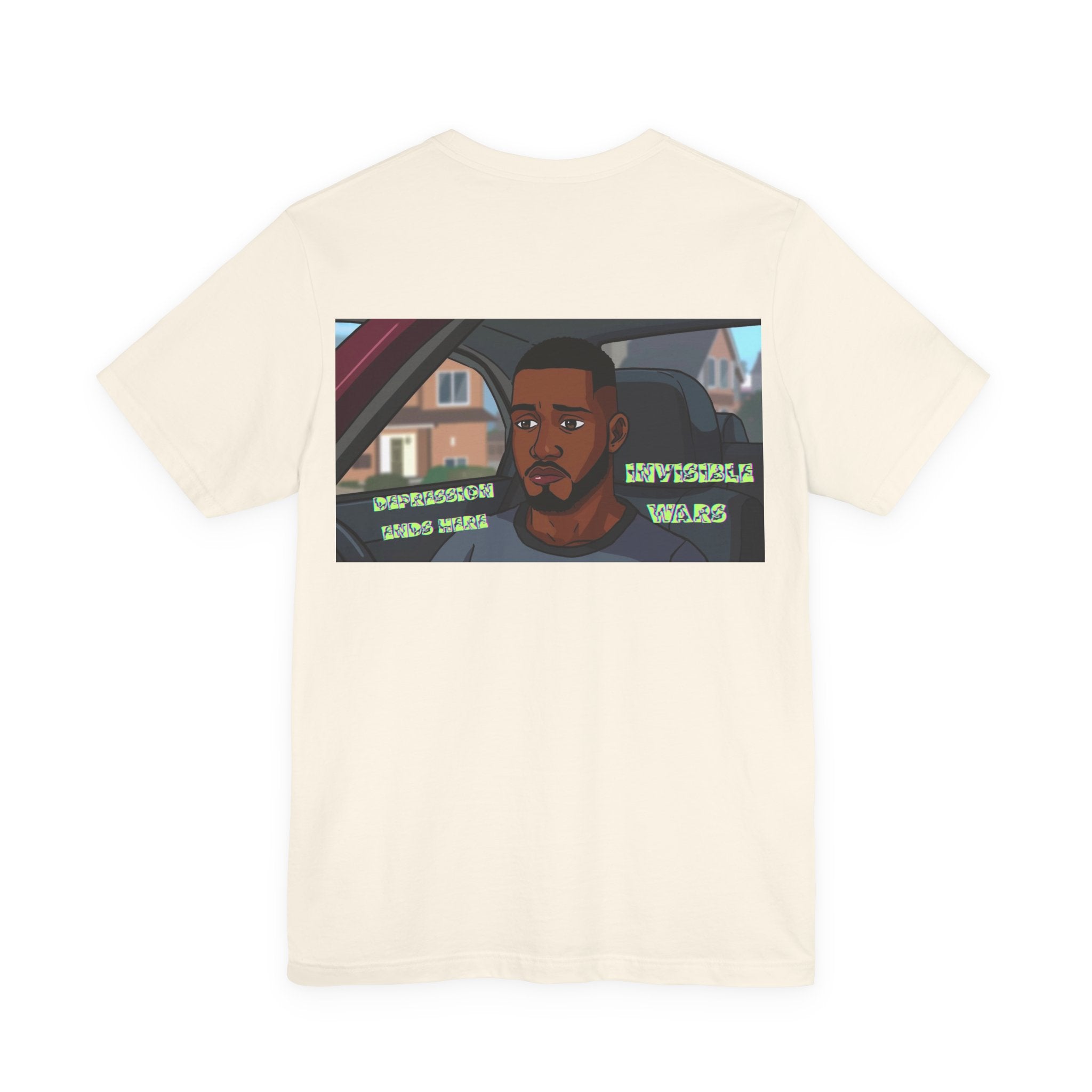 Men T-shirt - Depression Ends Here