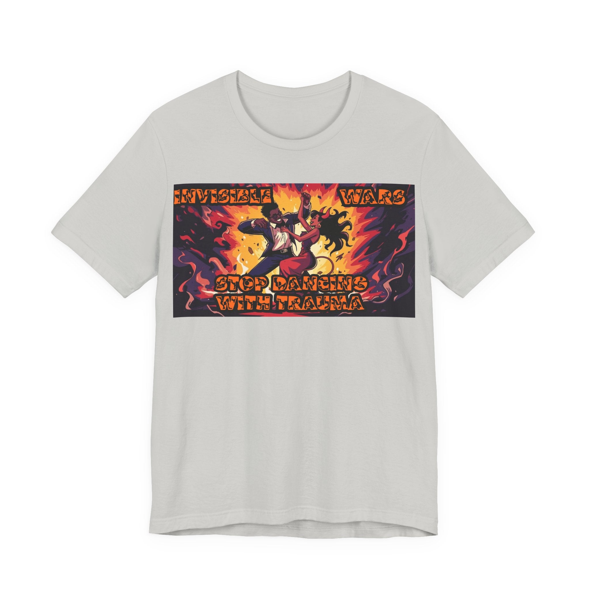 Men T-Shirt— Stop Dancing with Truama