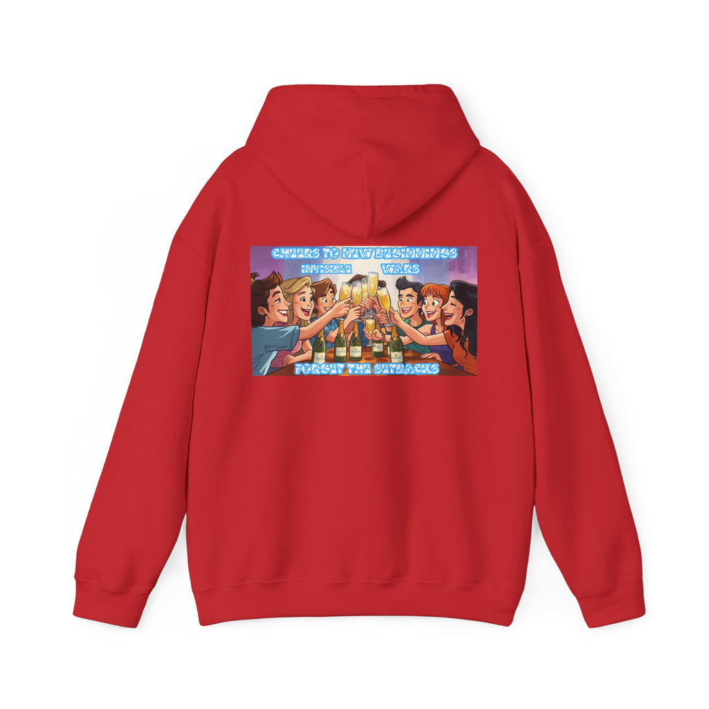 Men Hoodie - Cheers to New Beginnings