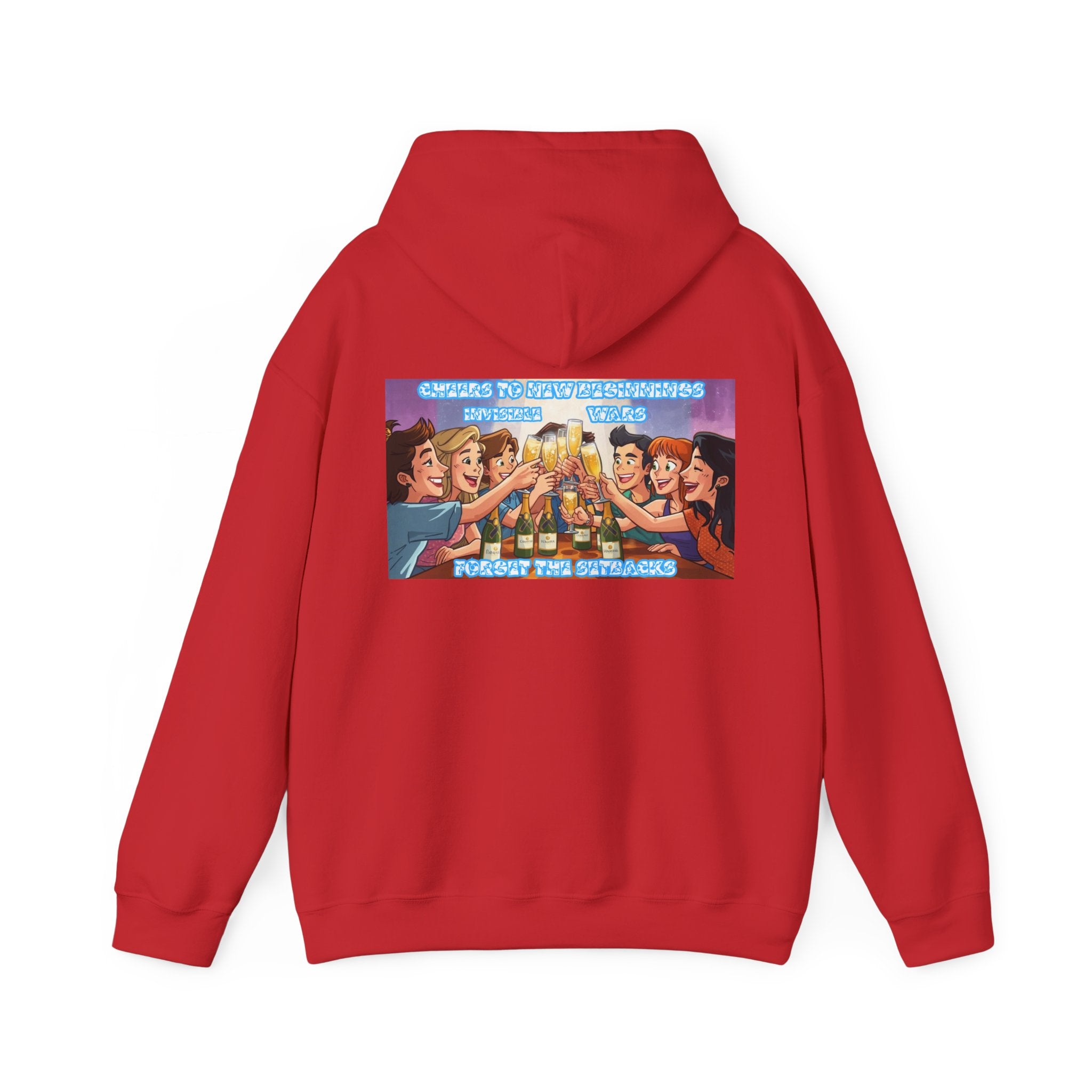 Men Hoodie - Cheers to New Beginnings