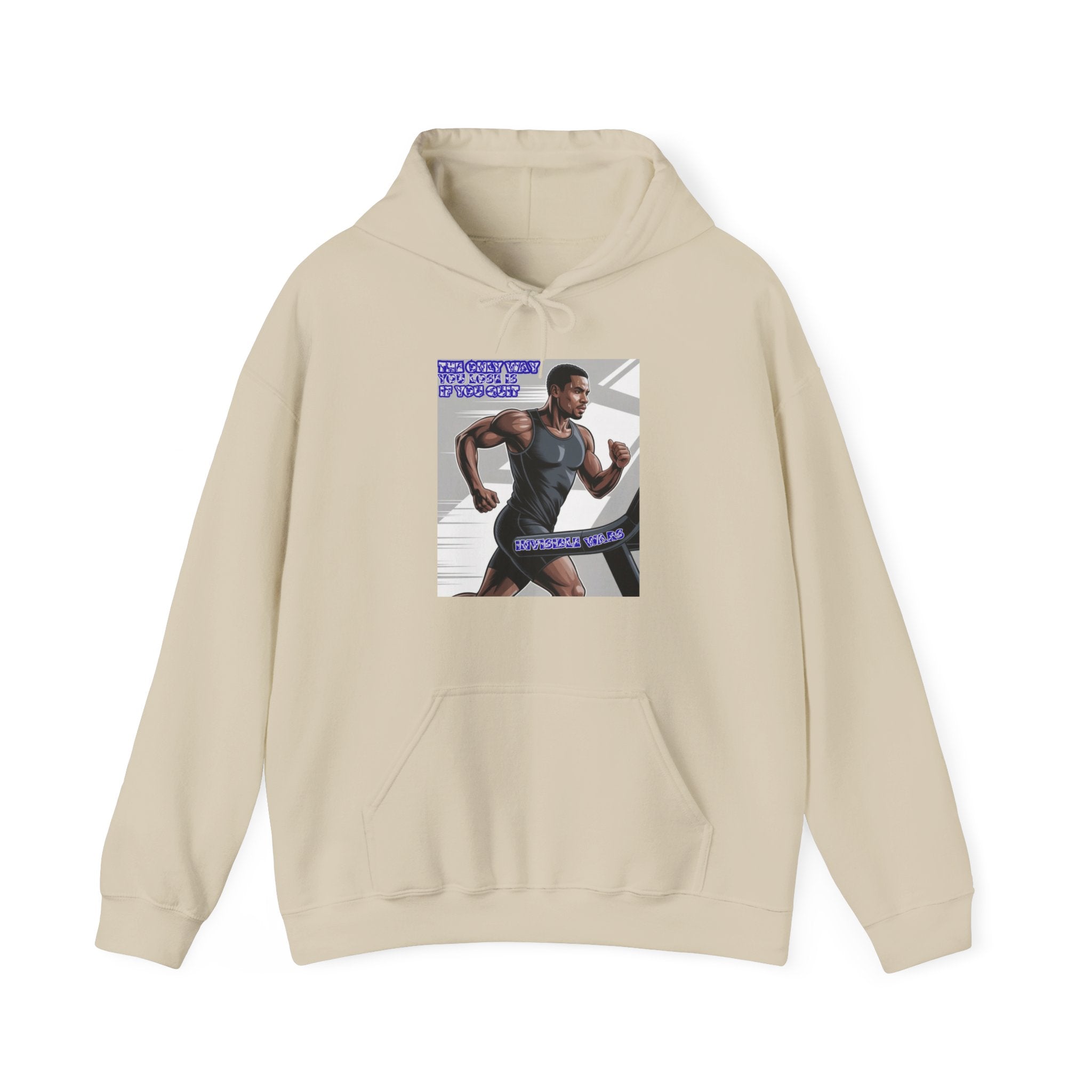Men Hoodie — The only way you lose