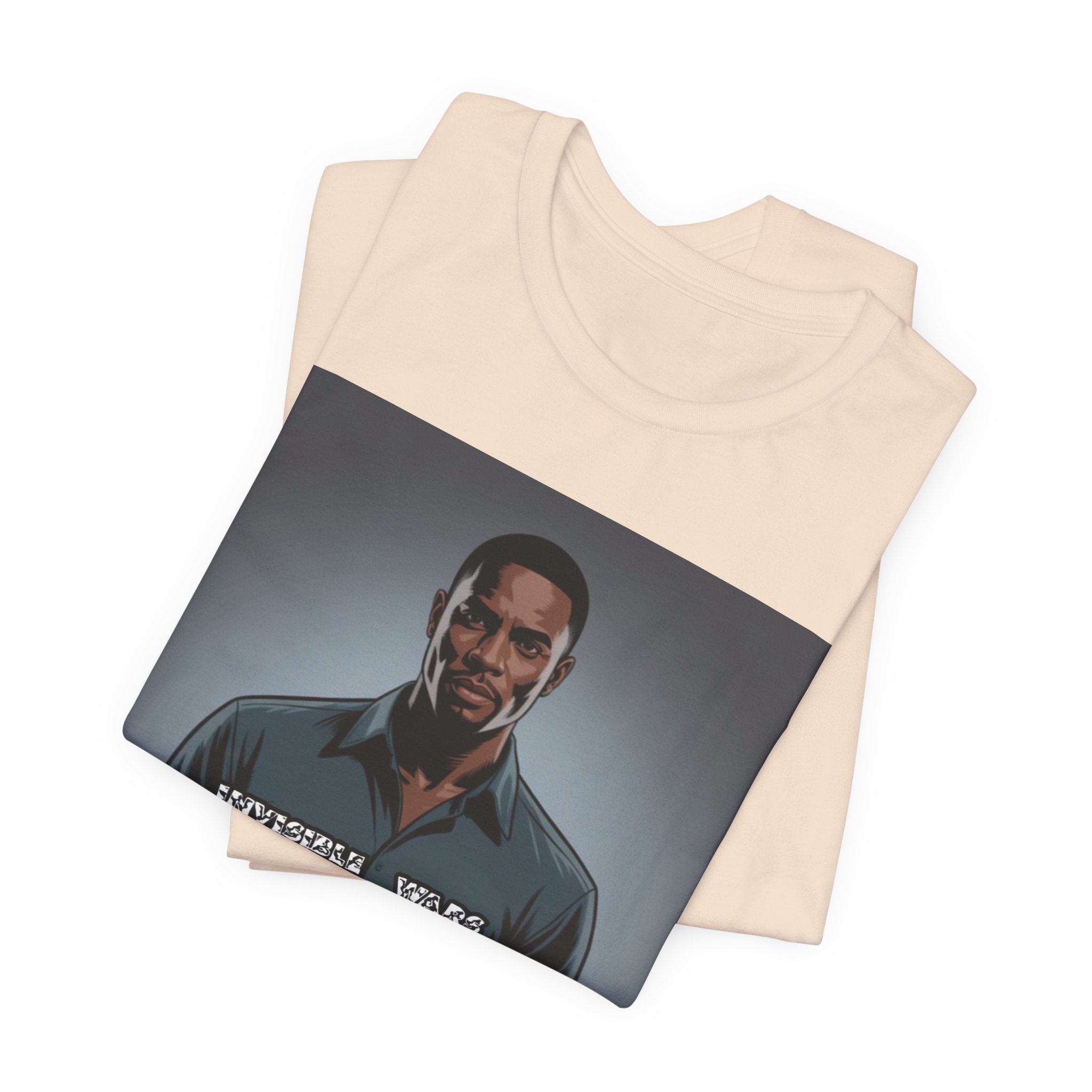 Men T-Shirt-Invisible Wars