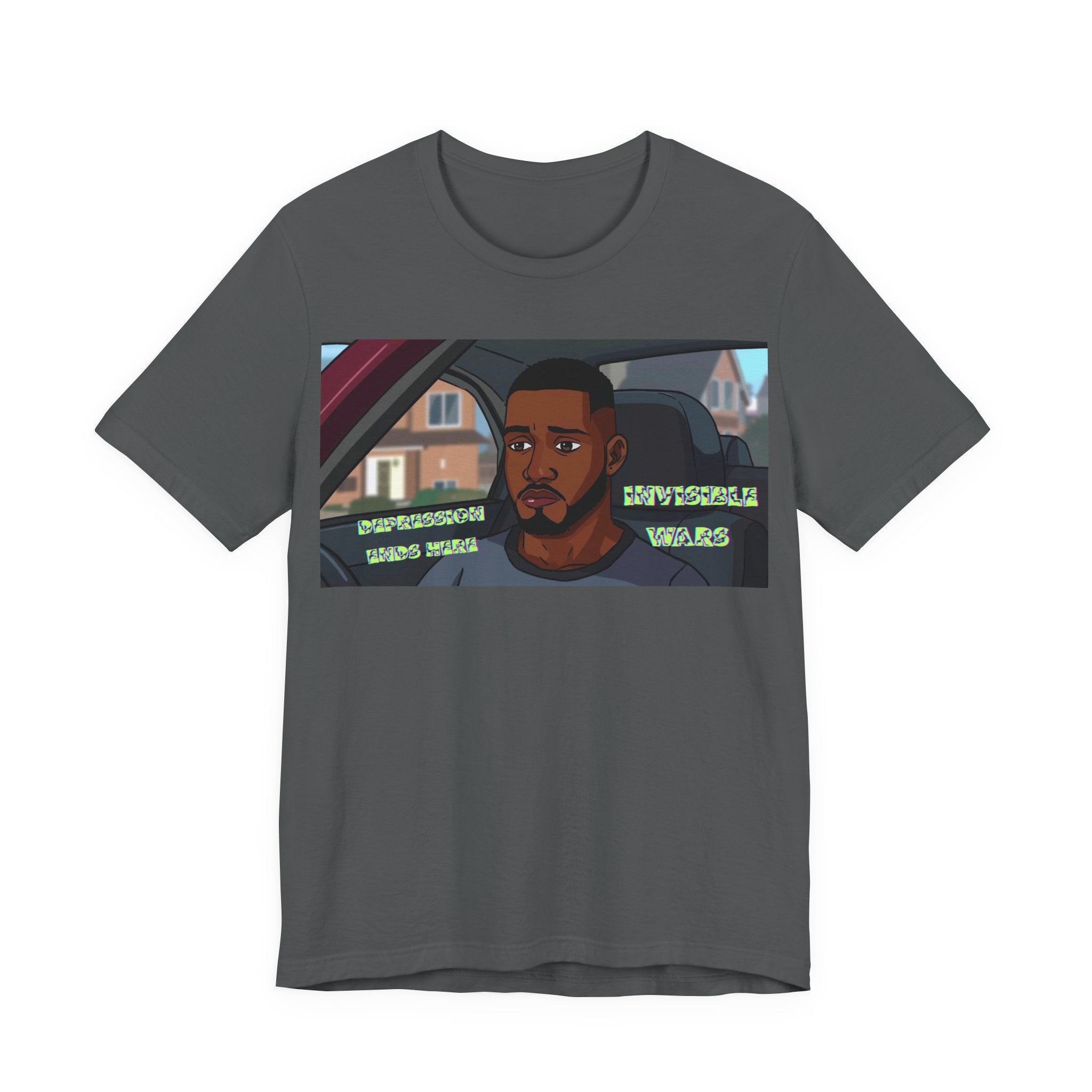 Men  T-Shirt — Depression Ends Here