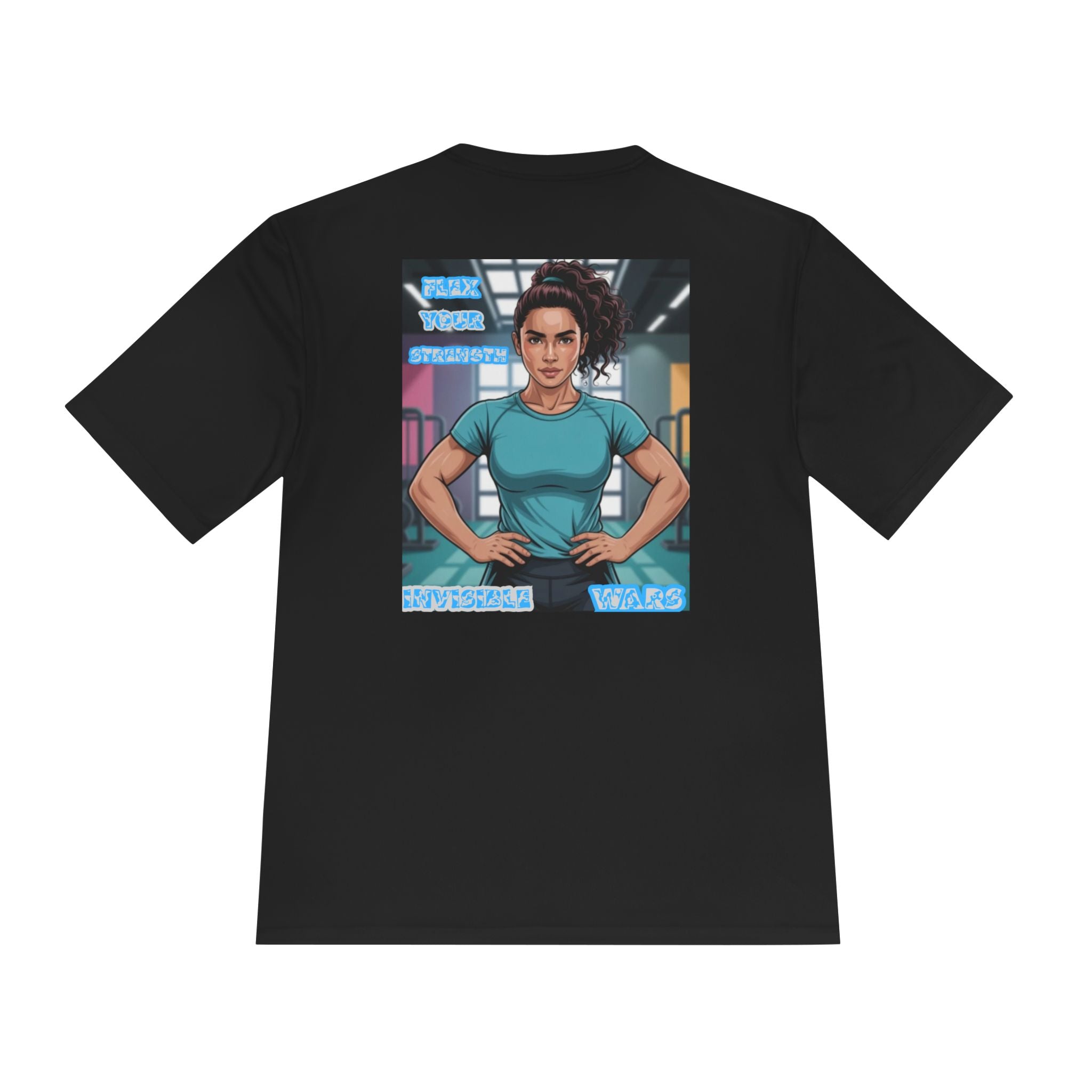 Women Fitness Graphic Shirt — Flex Your Strength