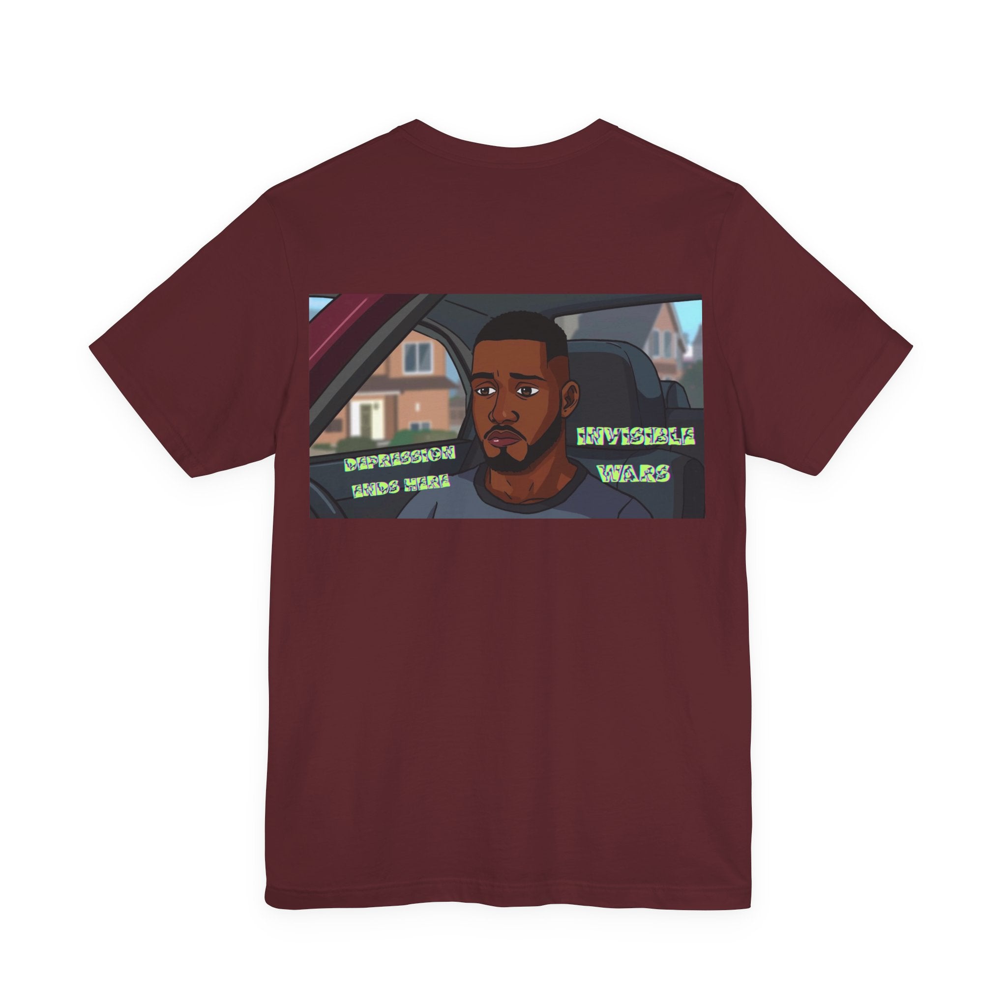 Men T-shirt - Depression Ends Here