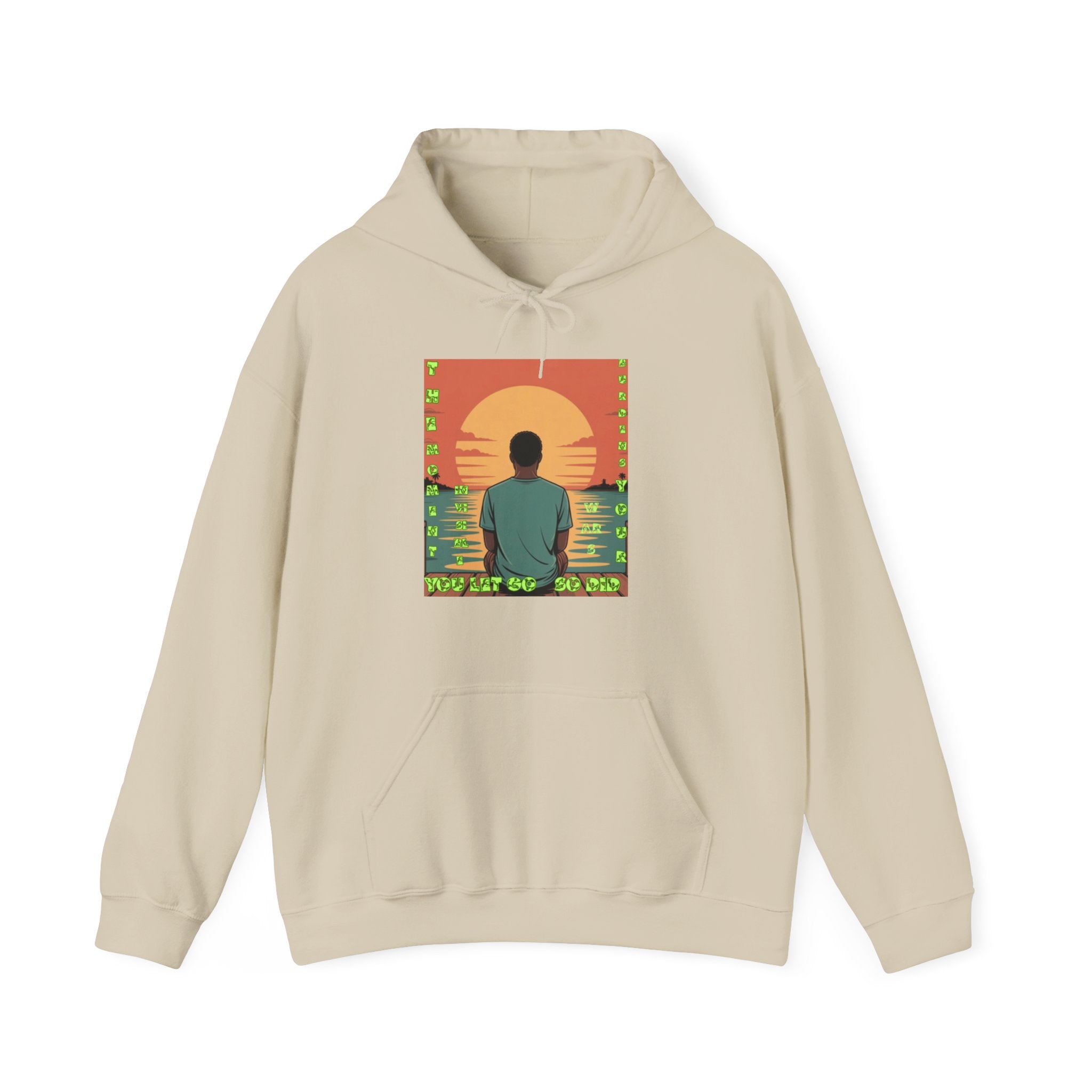 Men Hoodie — Just Let Go