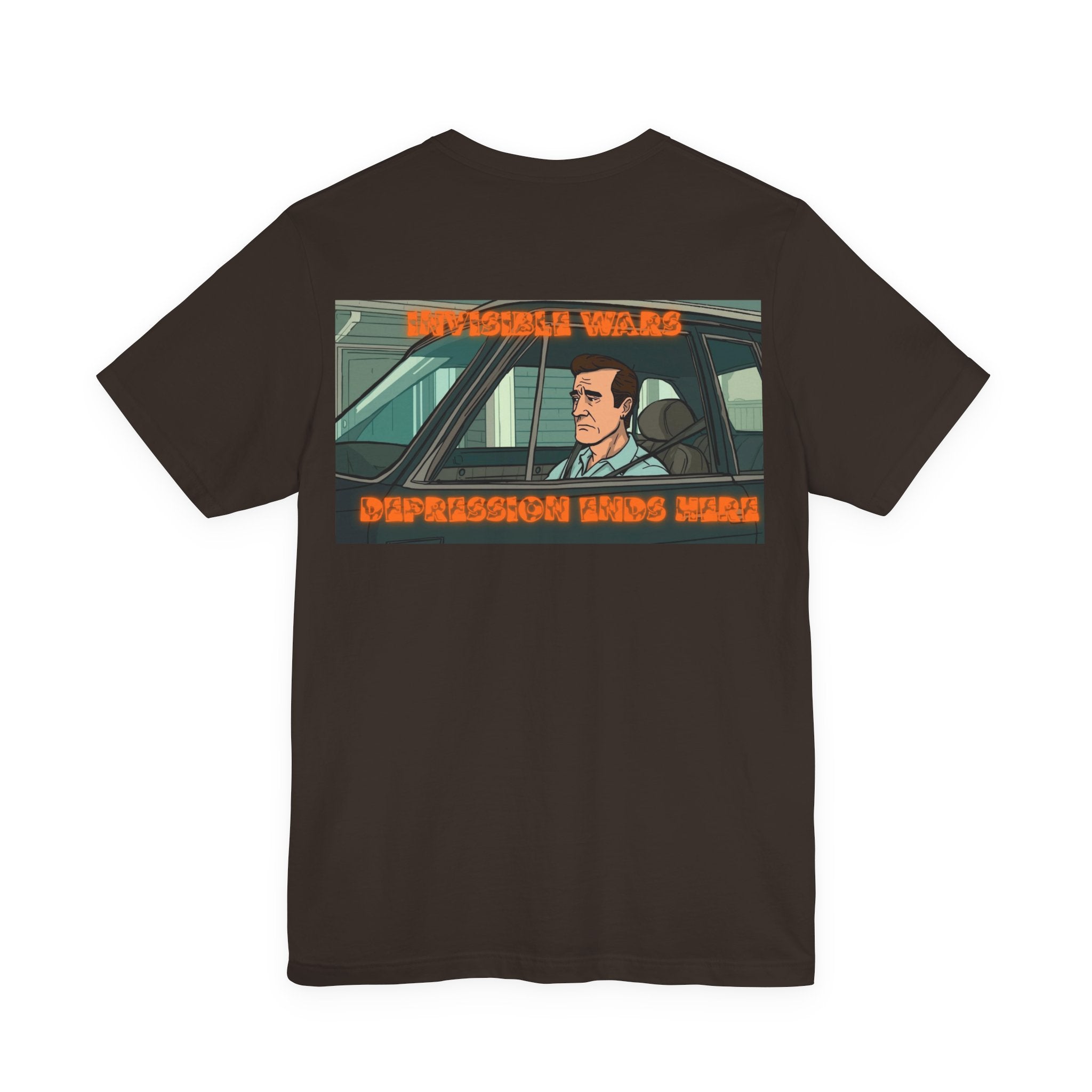 Men T-shirt - Depression Ends Here