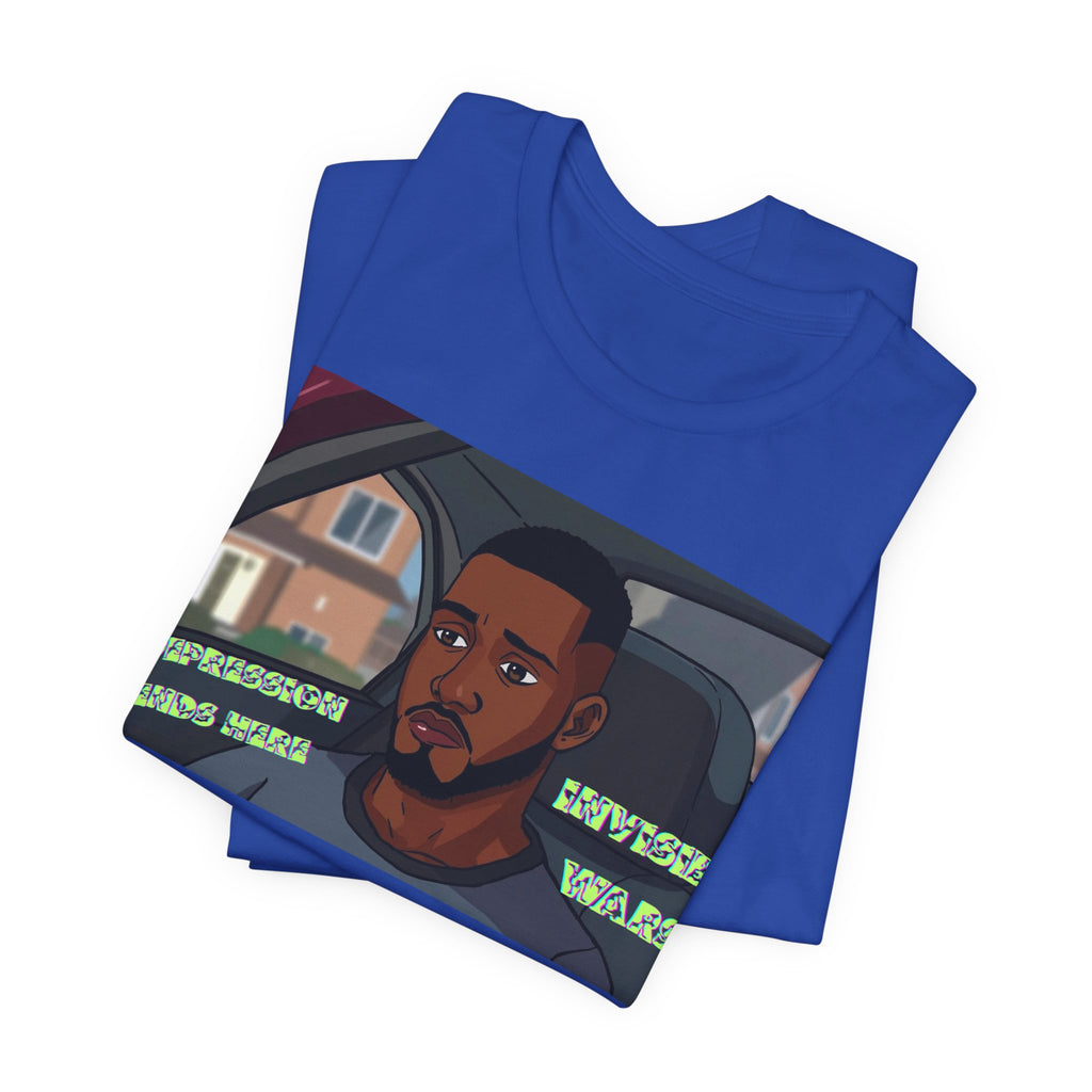 Men  T-Shirt — Depression Ends Here