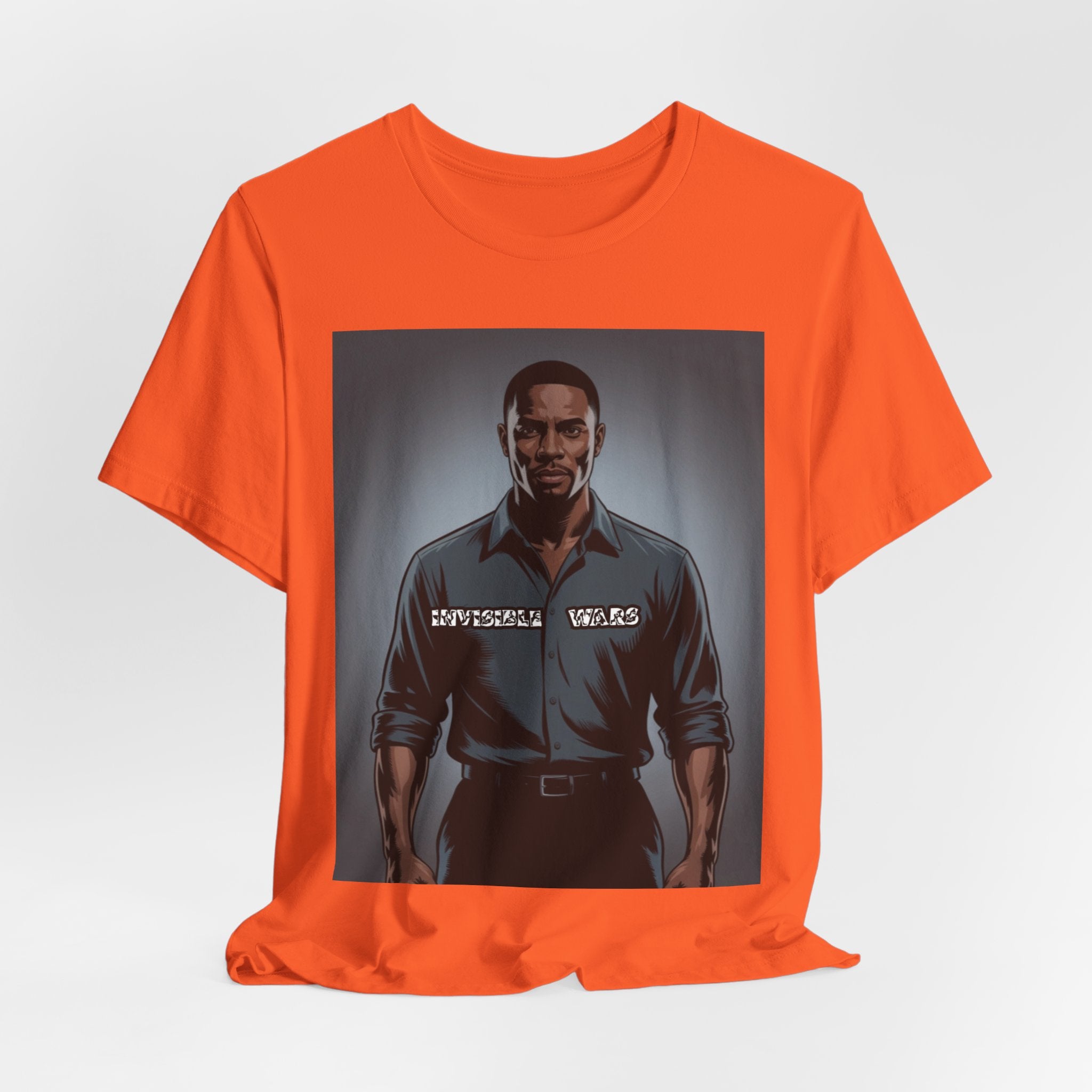 Men T-Shirt-Invisible Wars