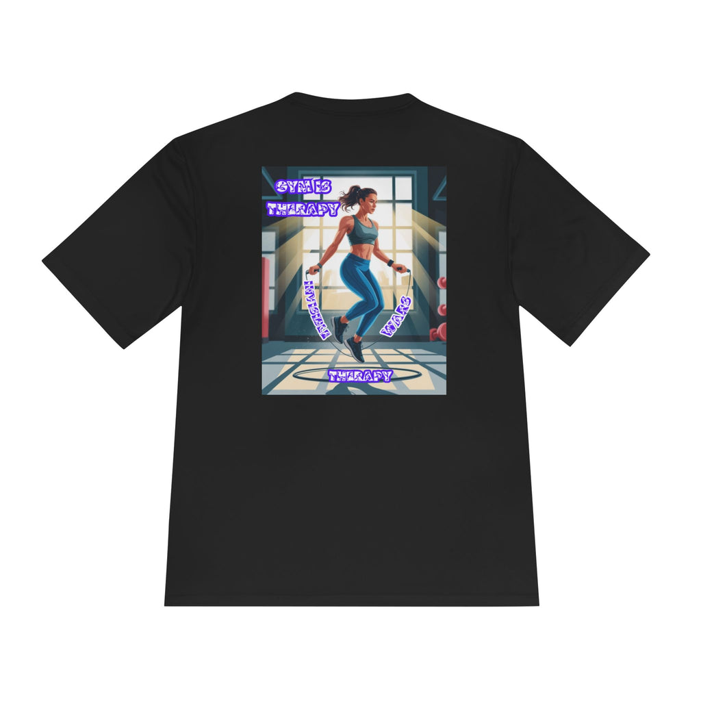 Women Fitness Graphic Shirt — Gym is Therapy
