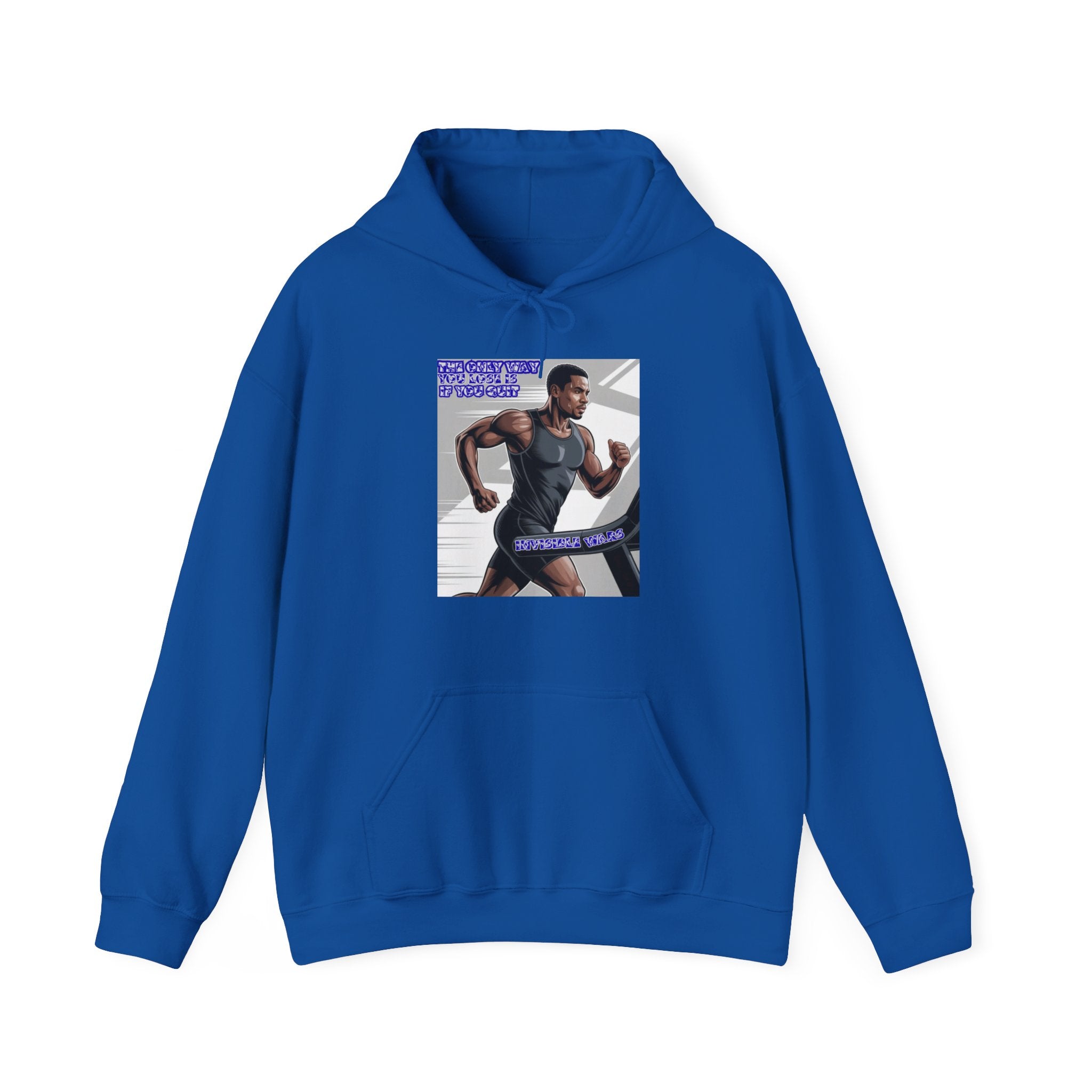 Men Hoodie — The only way you lose