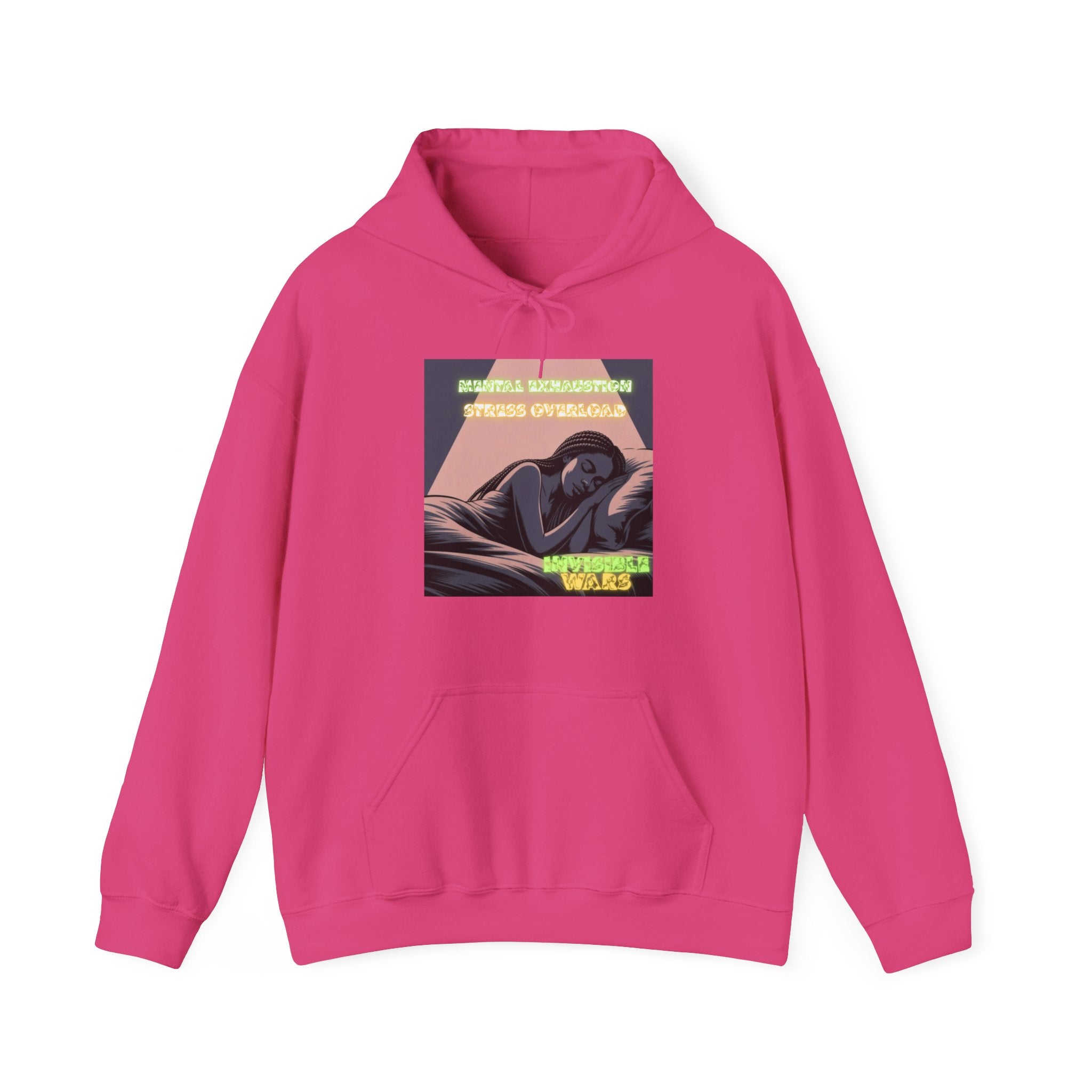 Women Hoodie-Mental Exhaustion Invisible Wars