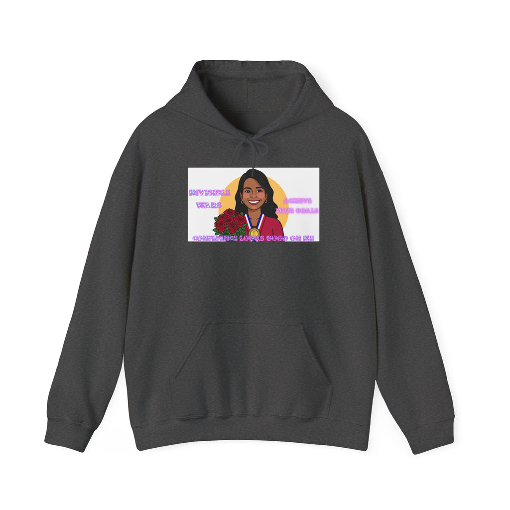 Women Hoodie-Confidence looks good on me