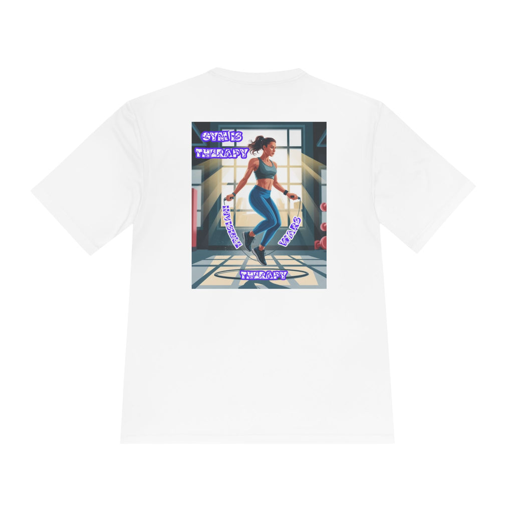 Women Fitness Graphic Shirt — Gym is Therapy