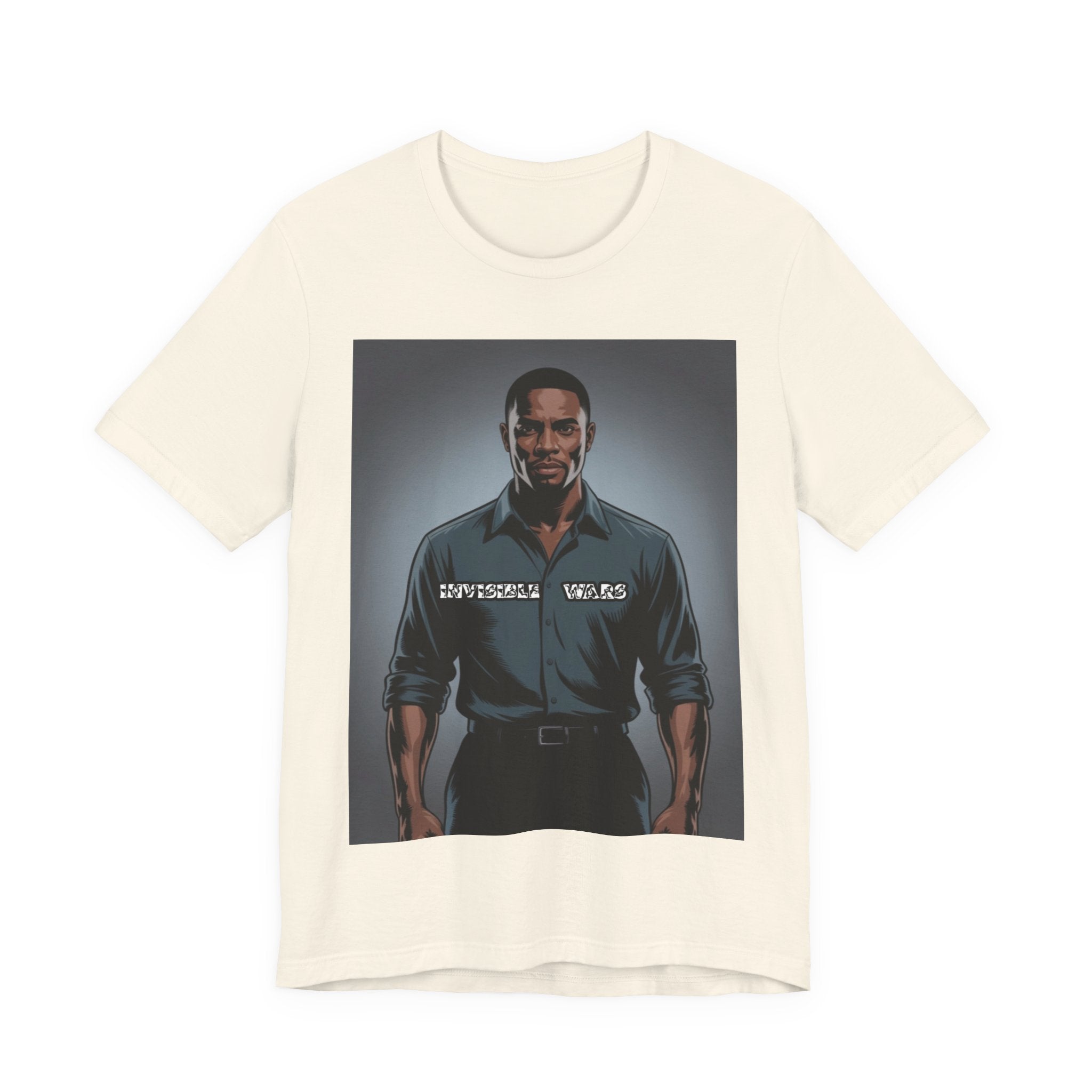 Men T-Shirt-Invisible Wars
