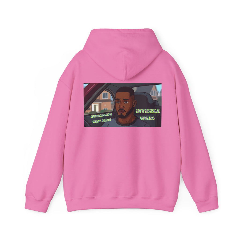 Men  Hoodie — Depression Ends Here