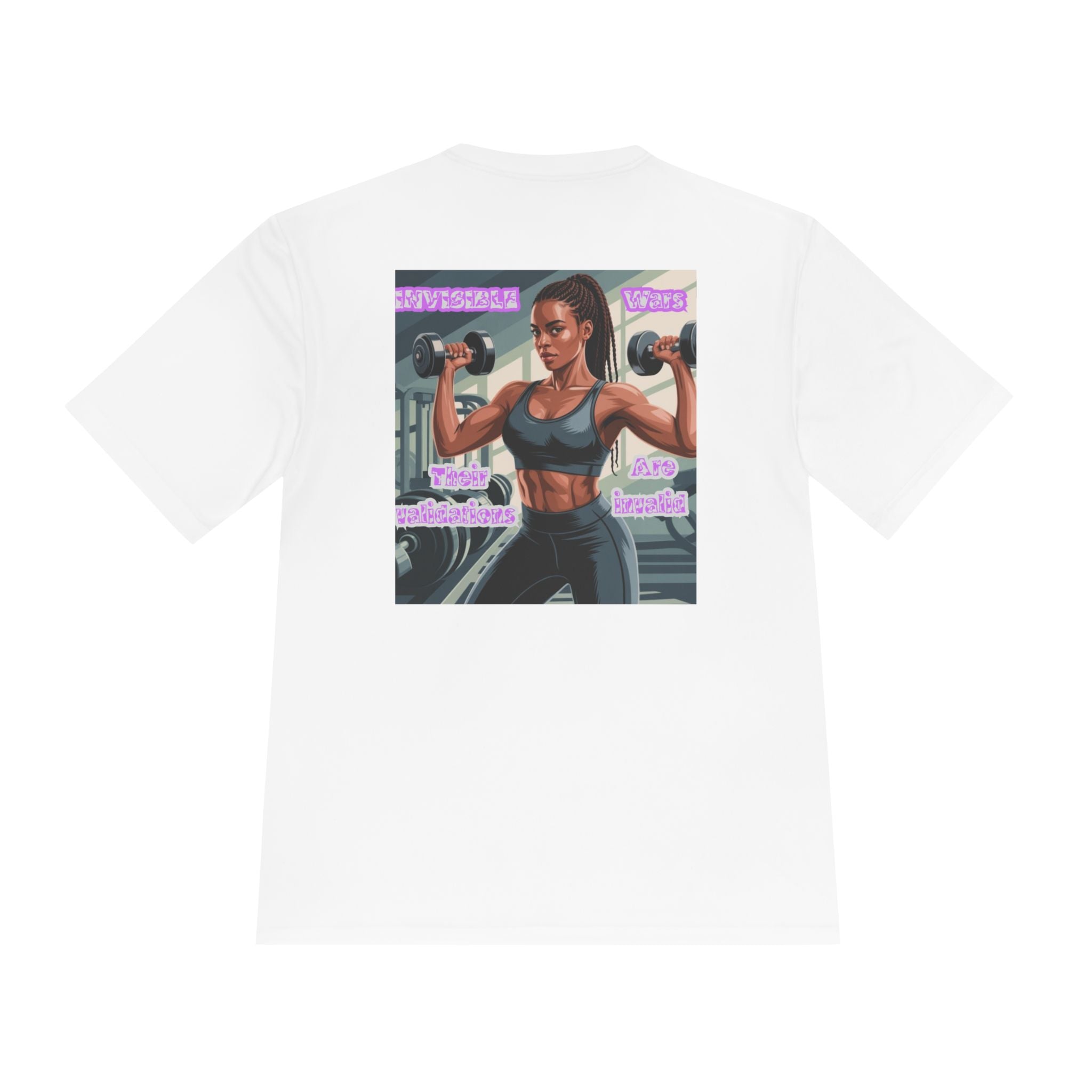 Women Fitness Graphic Shirt — The Vaildations are Invaild