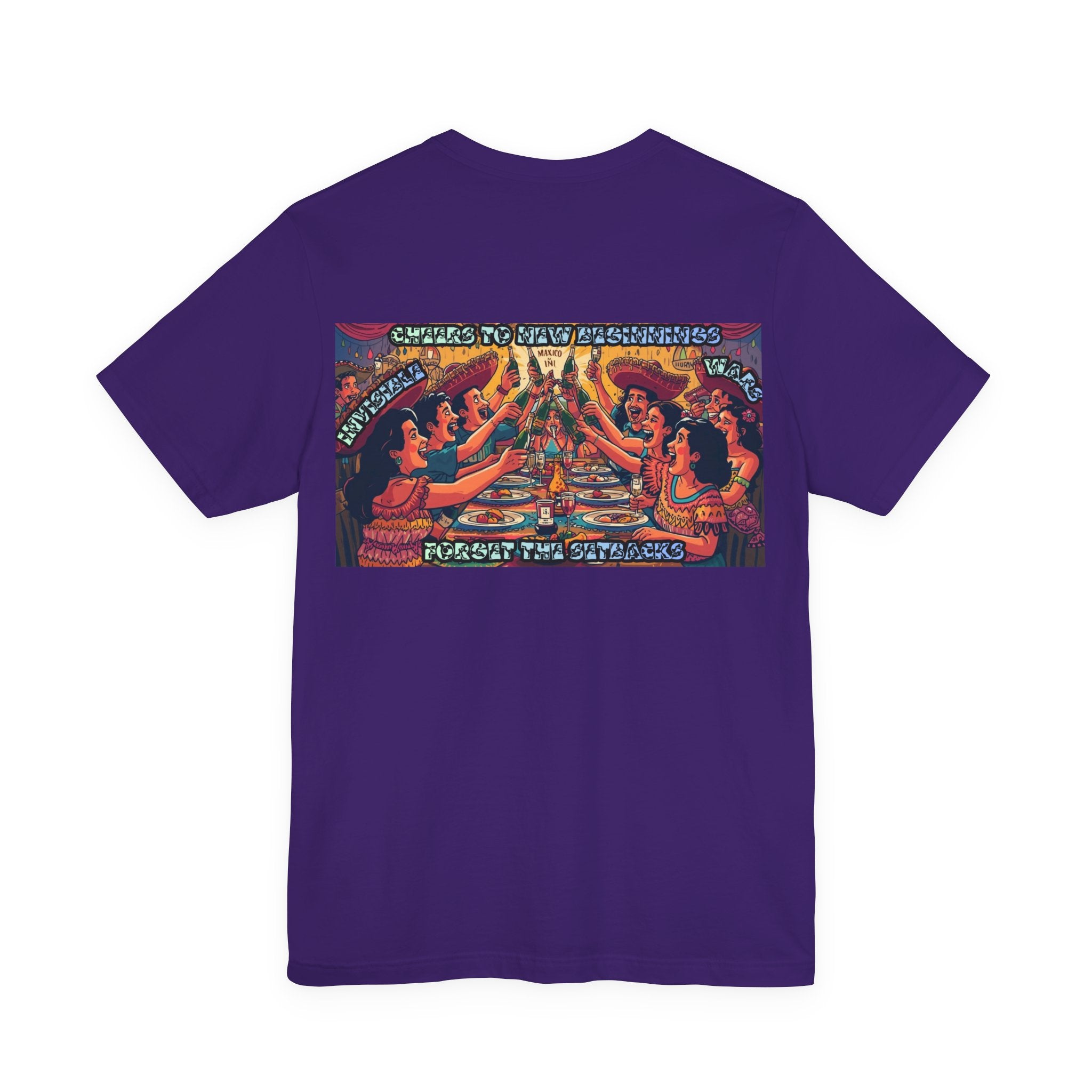 Women T-shirt - Cheers To New Beginnings
