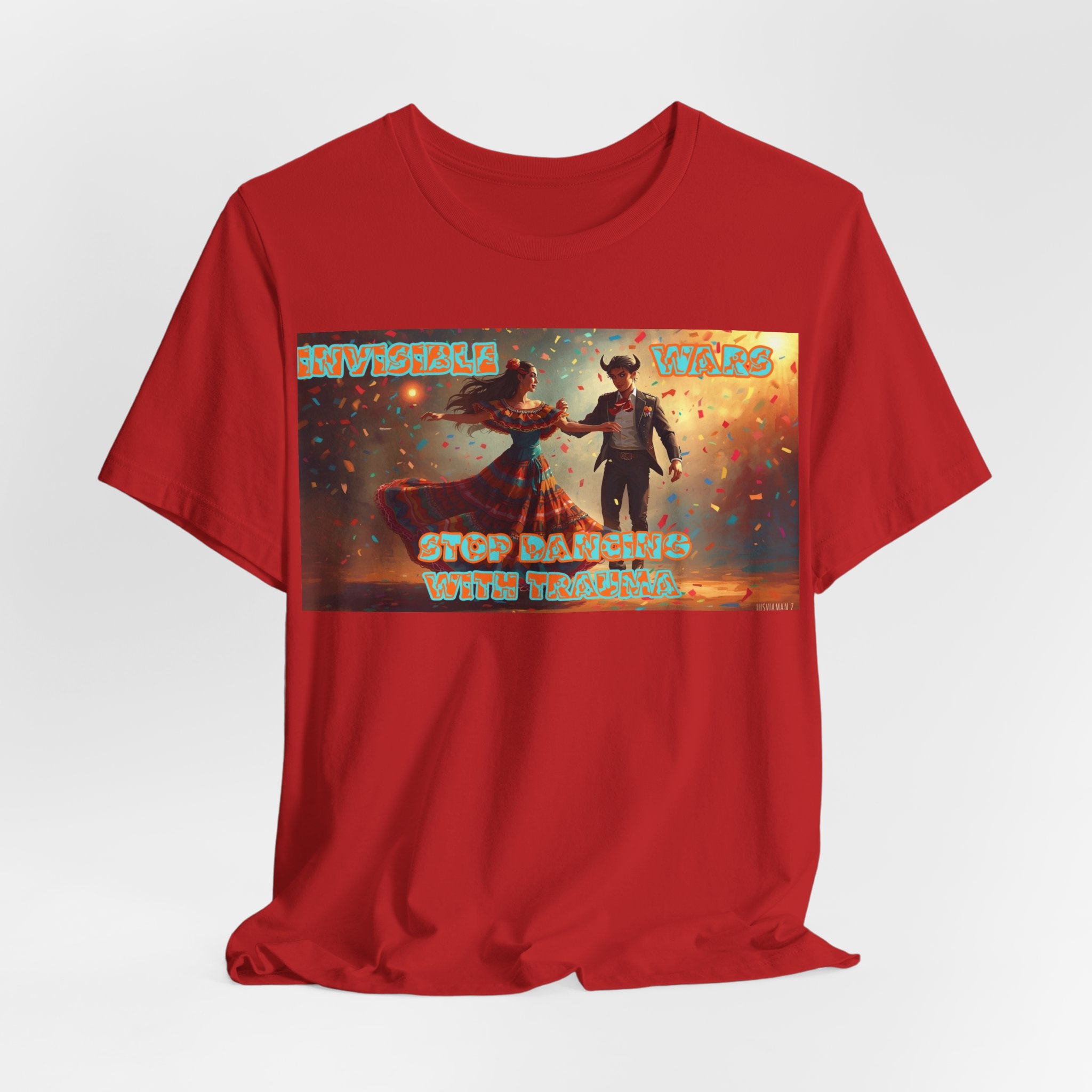 Women T-Shirt- Stop Dancing with Trauma