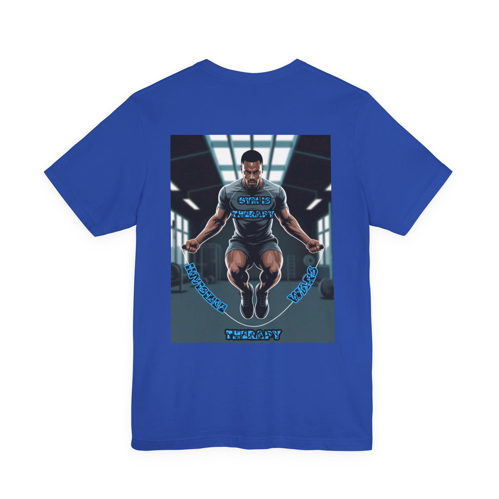 Men T-shirt -Gym is Therapy