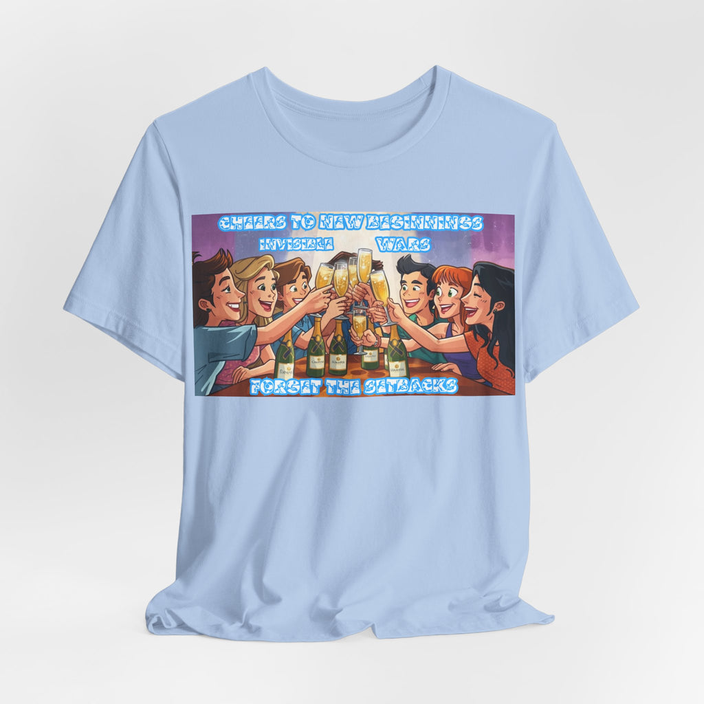 Men T-Shirt-Cheers to New Beginnings