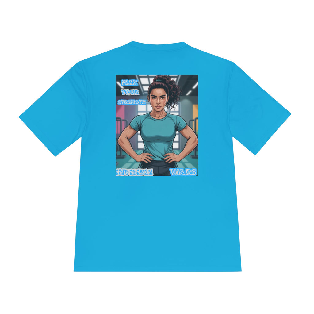 Women Fitness Graphic Shirt — Flex Your Strength