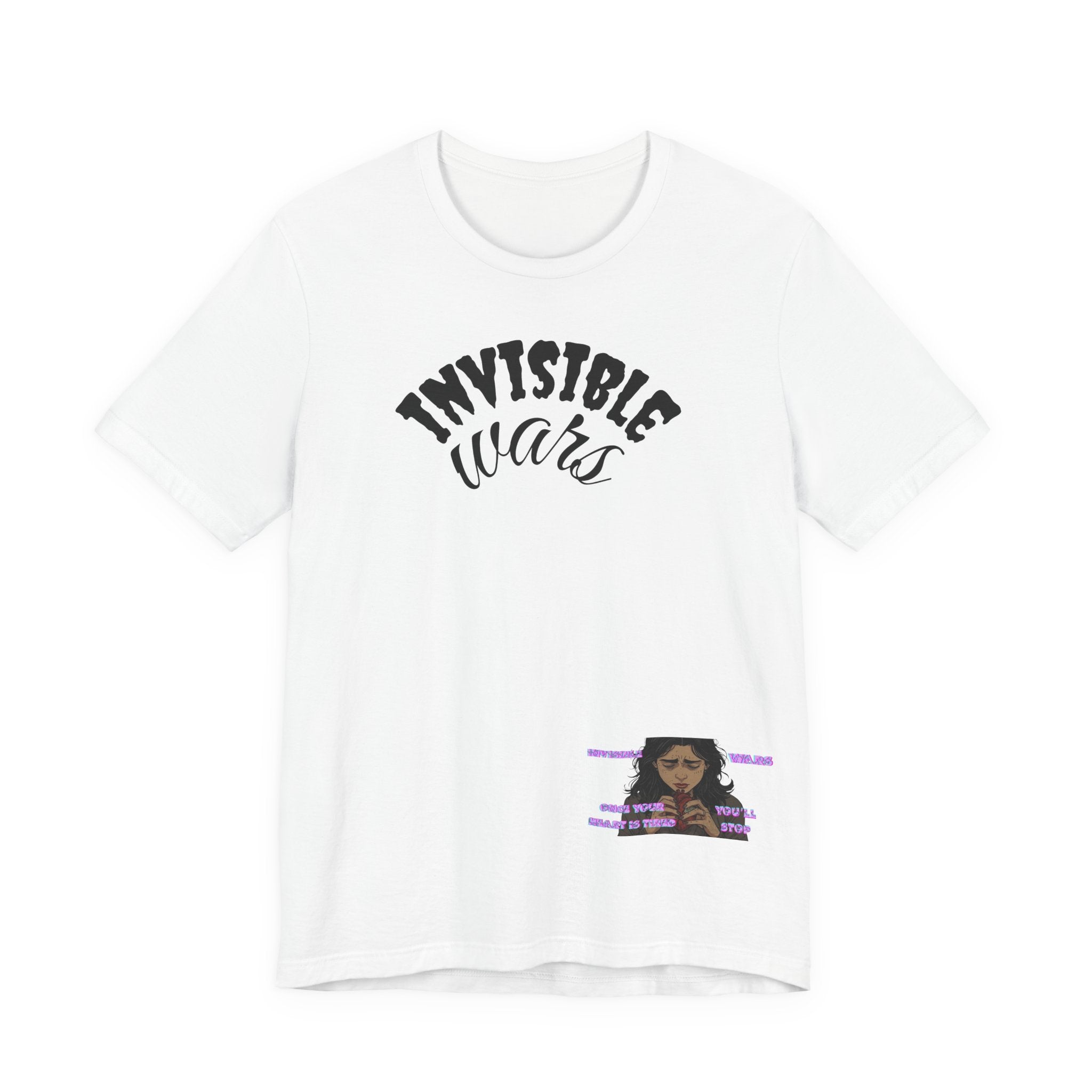 Invisible Wars T-Shirt — Mental Health Awareness Graphic Tee