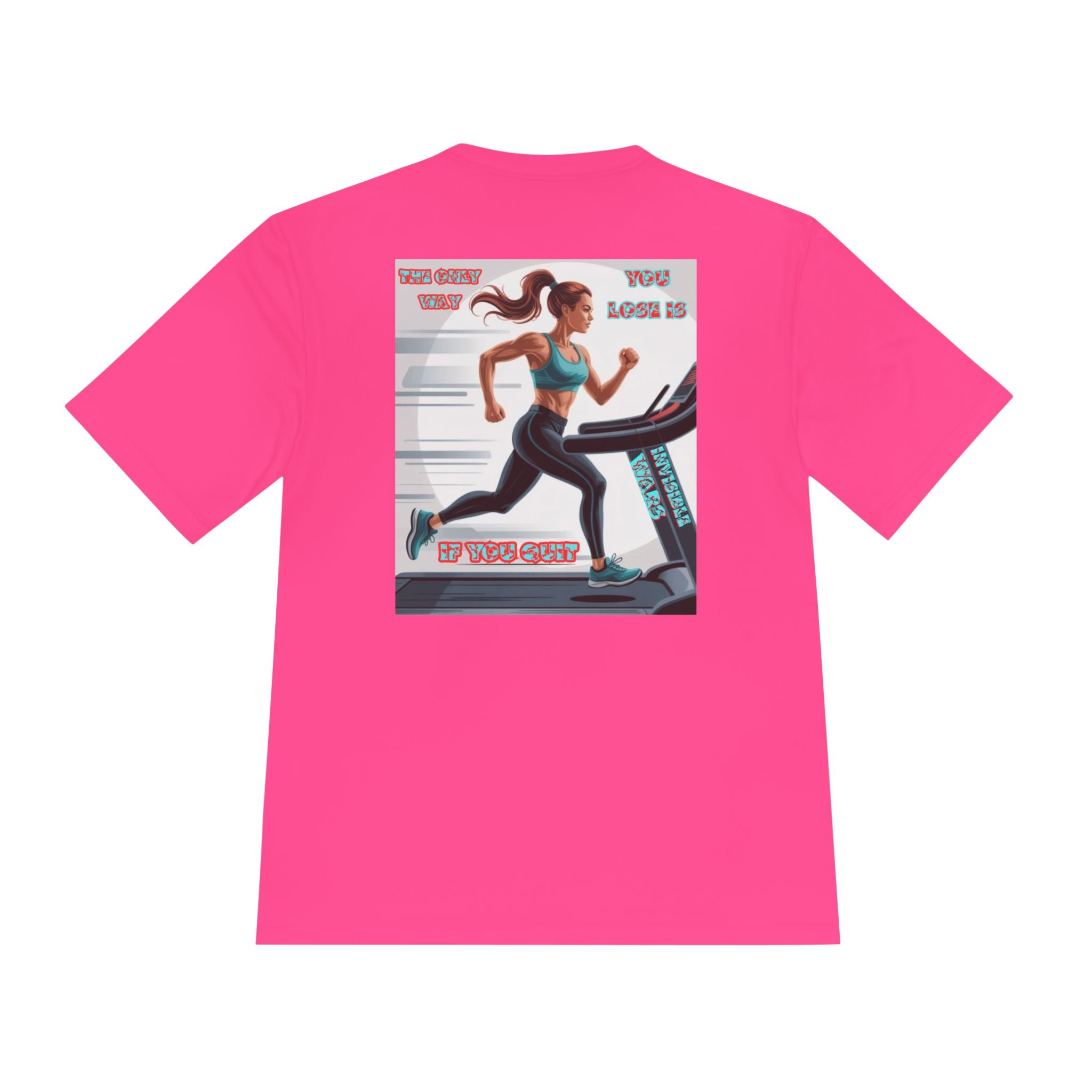 Women Fitness Graphic Shirt — The Only Way You Lose
