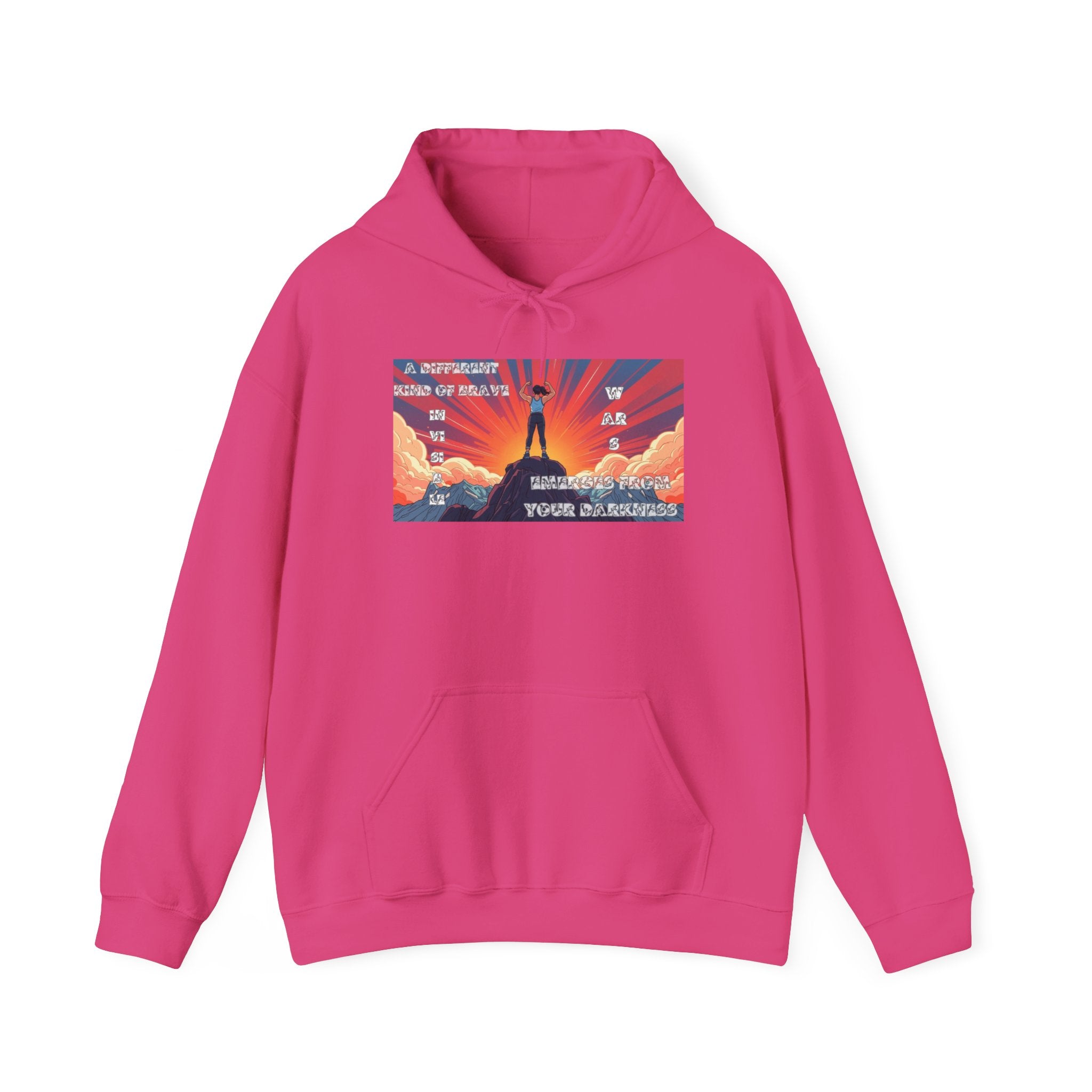 Women Hoodie —  A Different kinda Brave Emerges