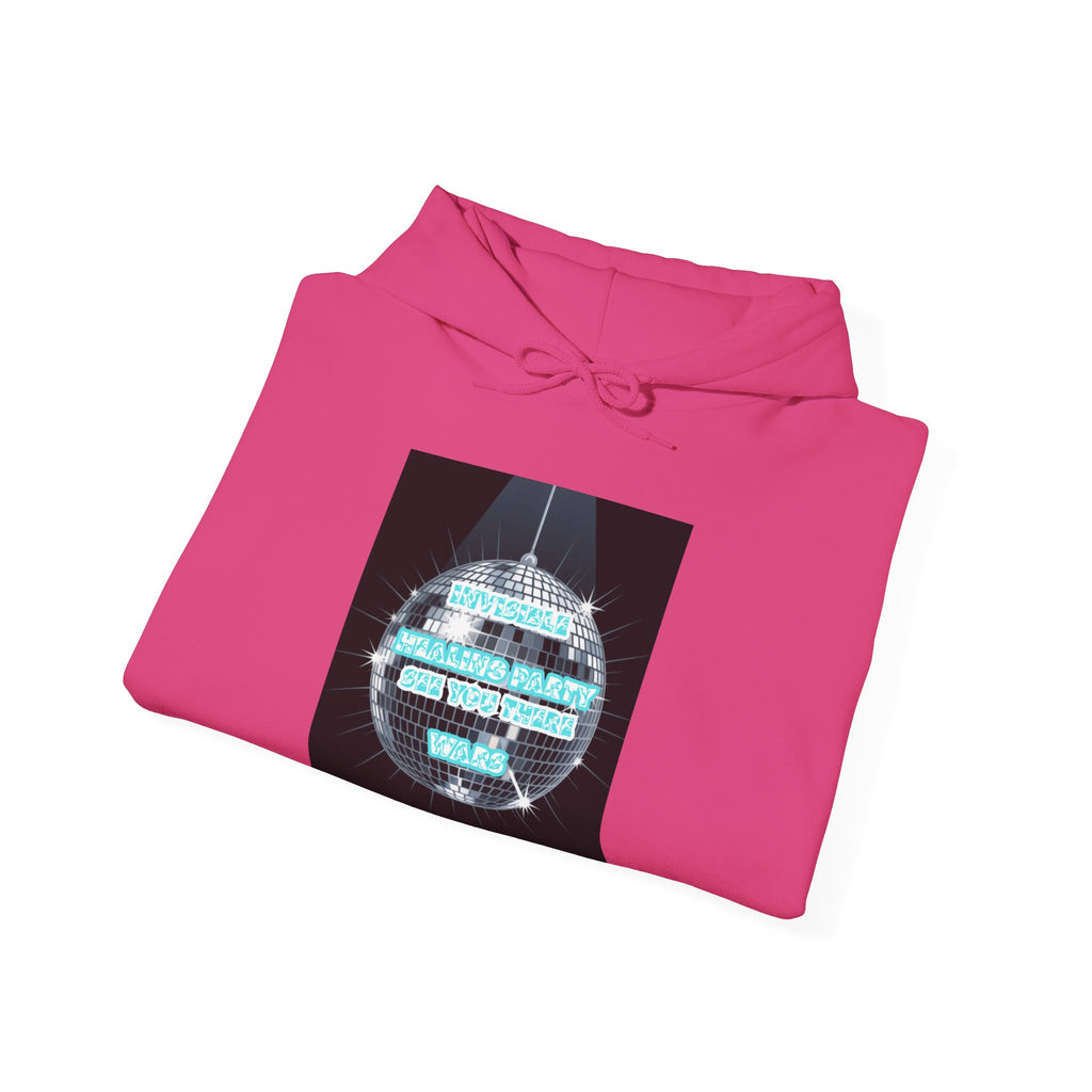 Men Hoodie — Healing Party , See You There